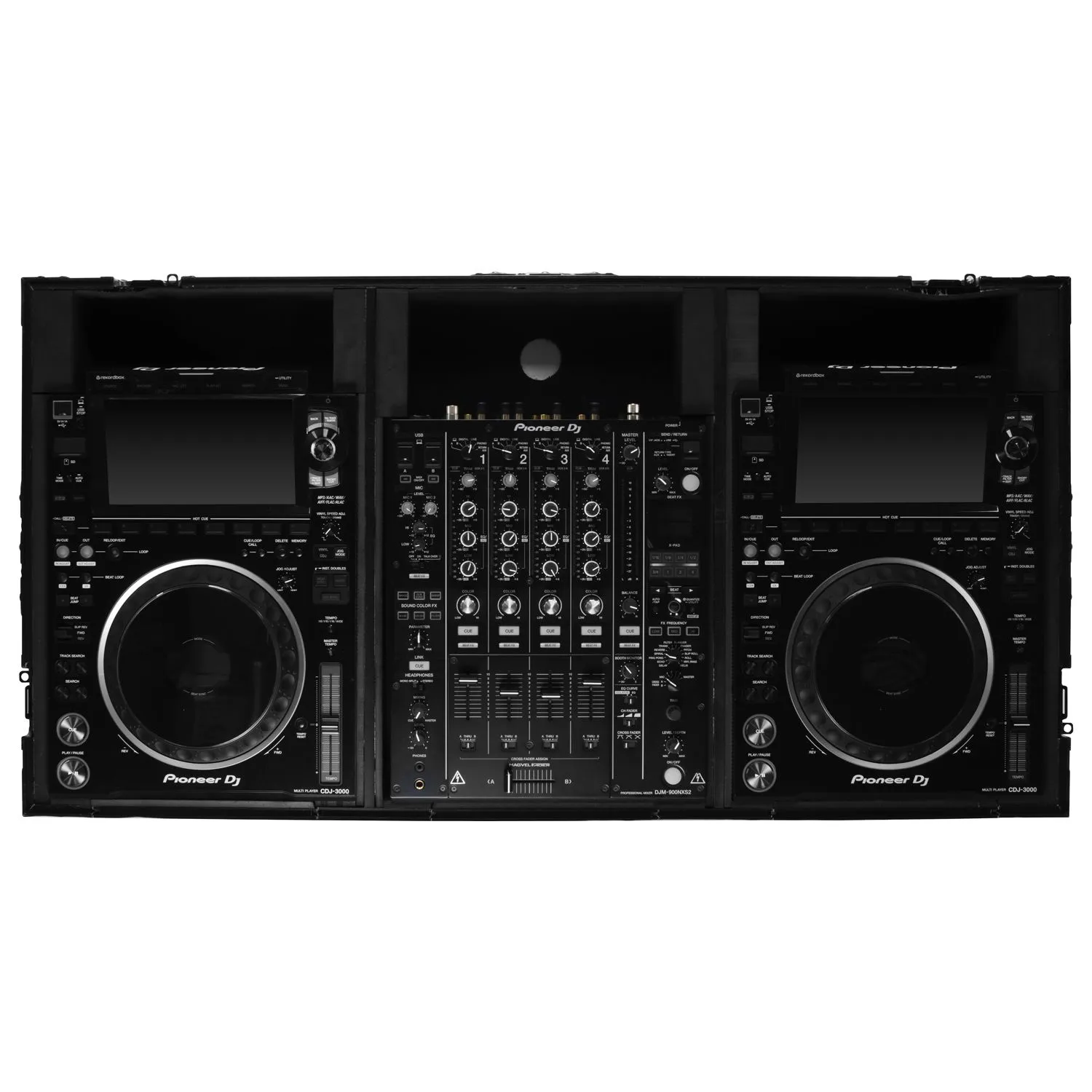 Industrial Board Case Fitting Most 12" DJ Mixers and Two Pioneer CDJ-3000 - Image 5