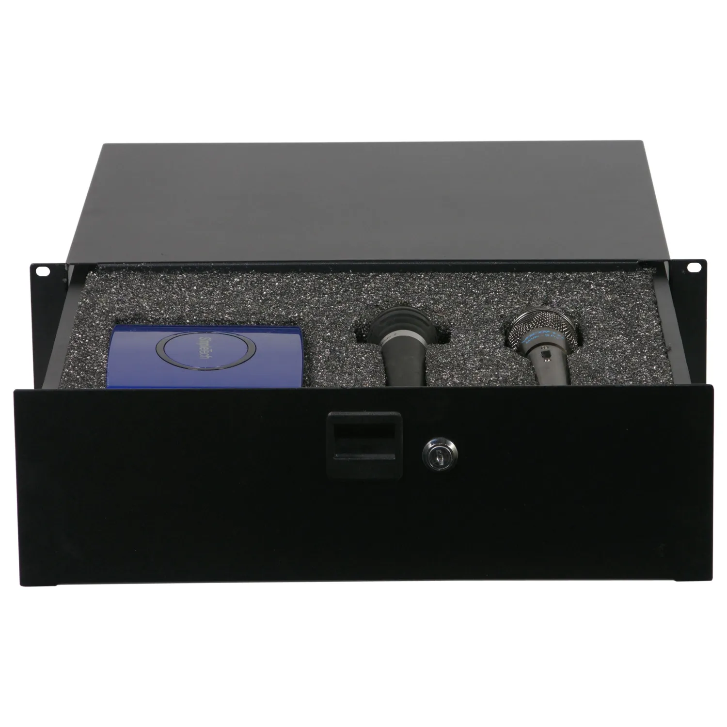 3U Rack Mountable Drawer with Interior Diced Foam - Image 3