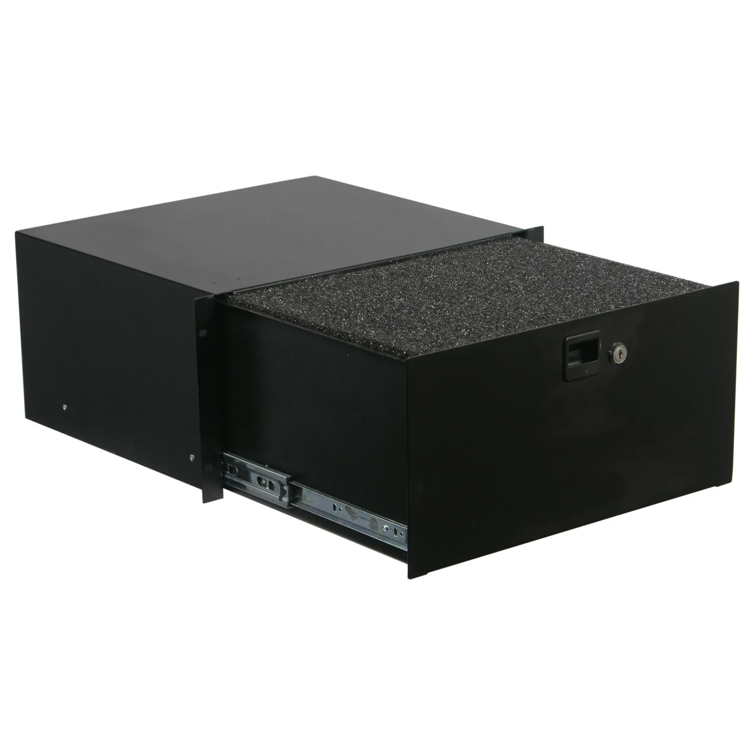 5U Rack Mountable Drawer with Interior Diced Foam - Image 2