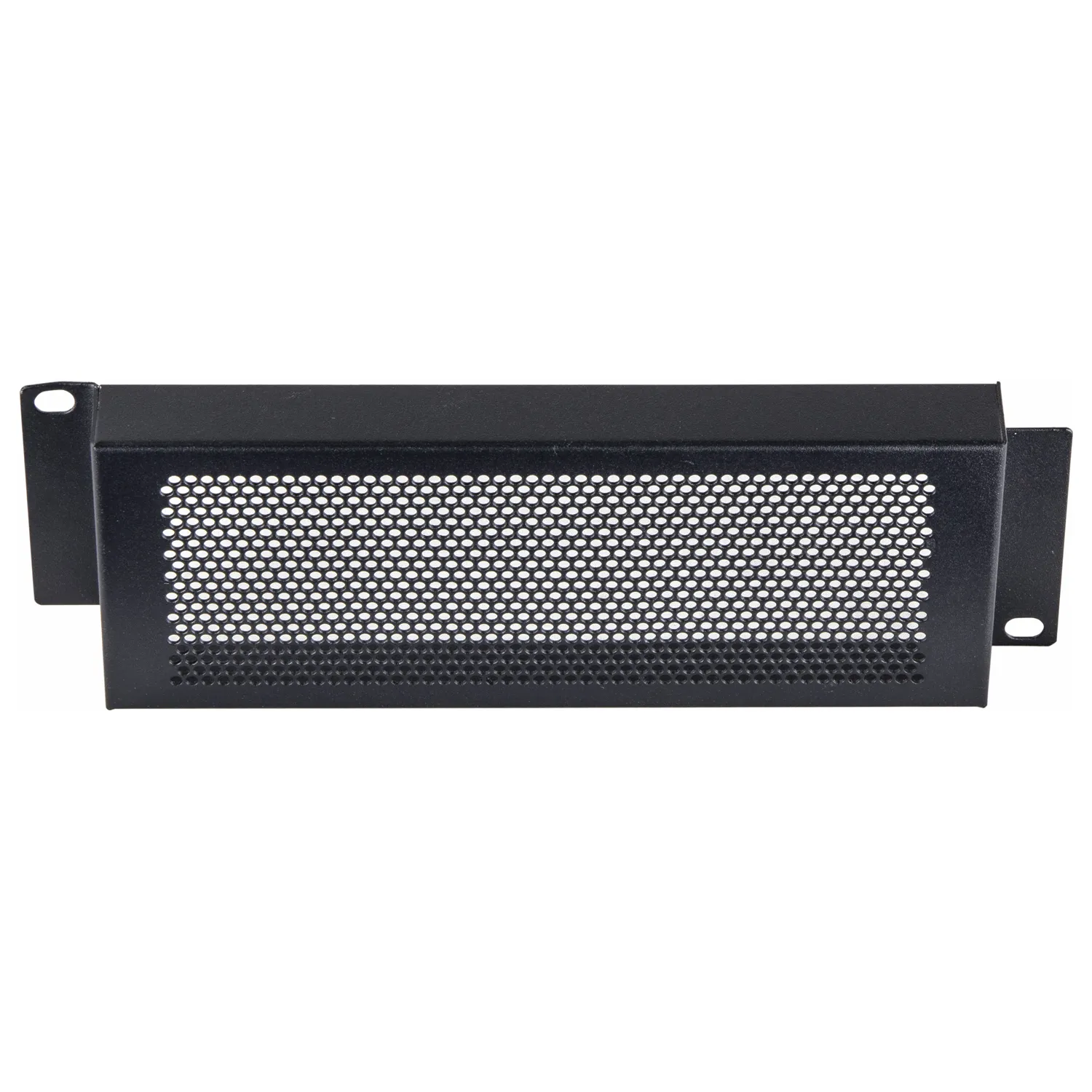 Half Rack Mountable Raised Perforated Security 2U Panel - Image 2