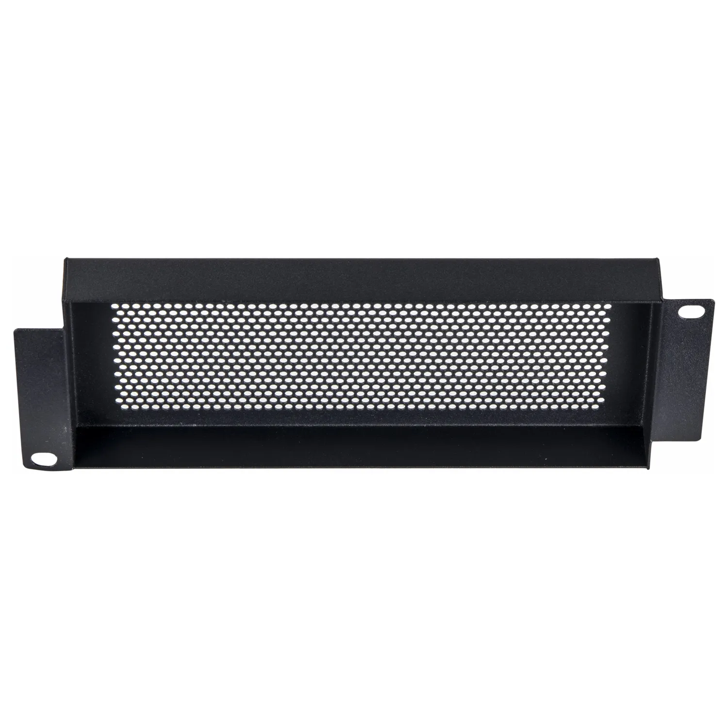 Half Rack Mountable Raised Perforated Security 2U Panel - Image 4