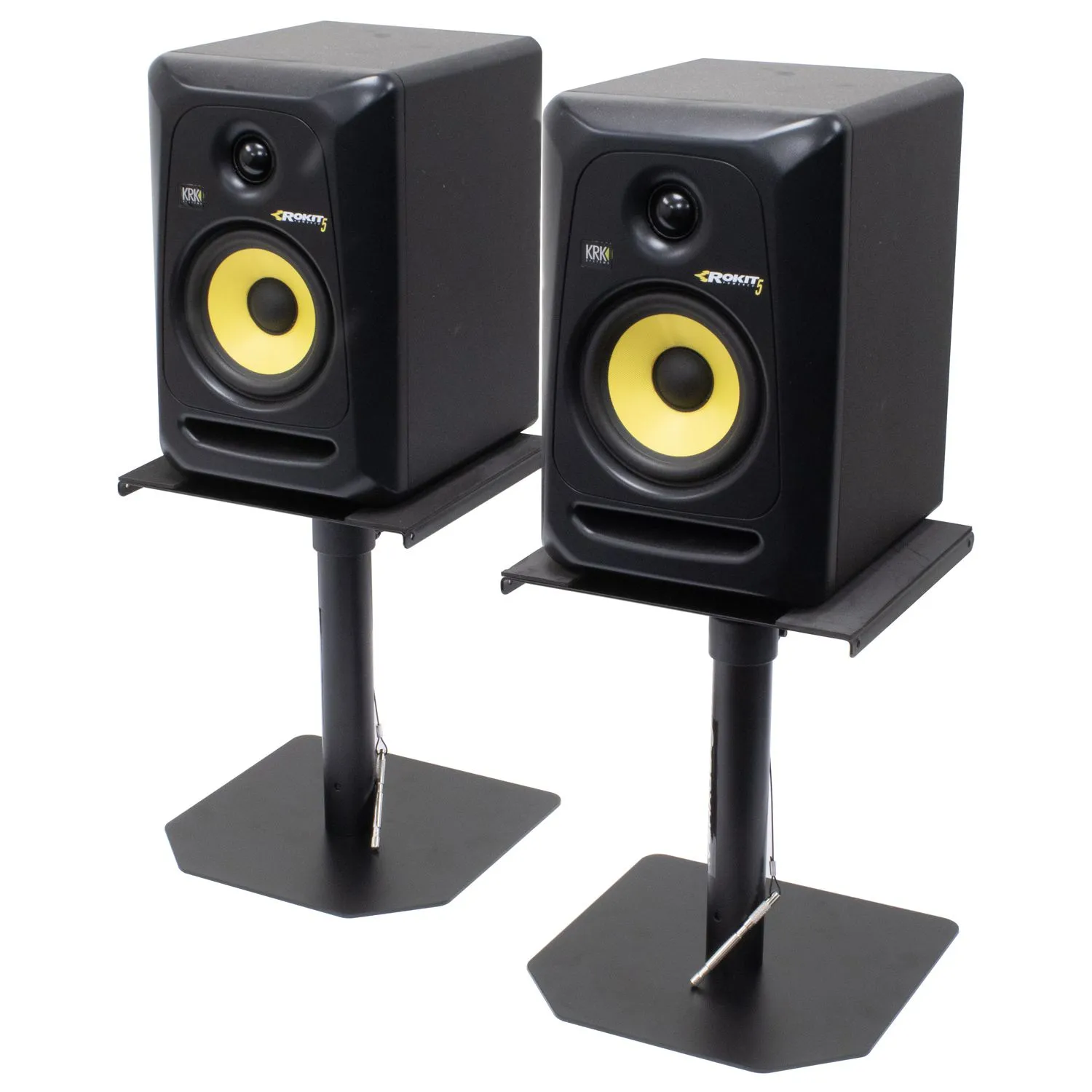 Odyssey Speaker Monitor Stands with Flat Surface Base (Pair) - Image 2