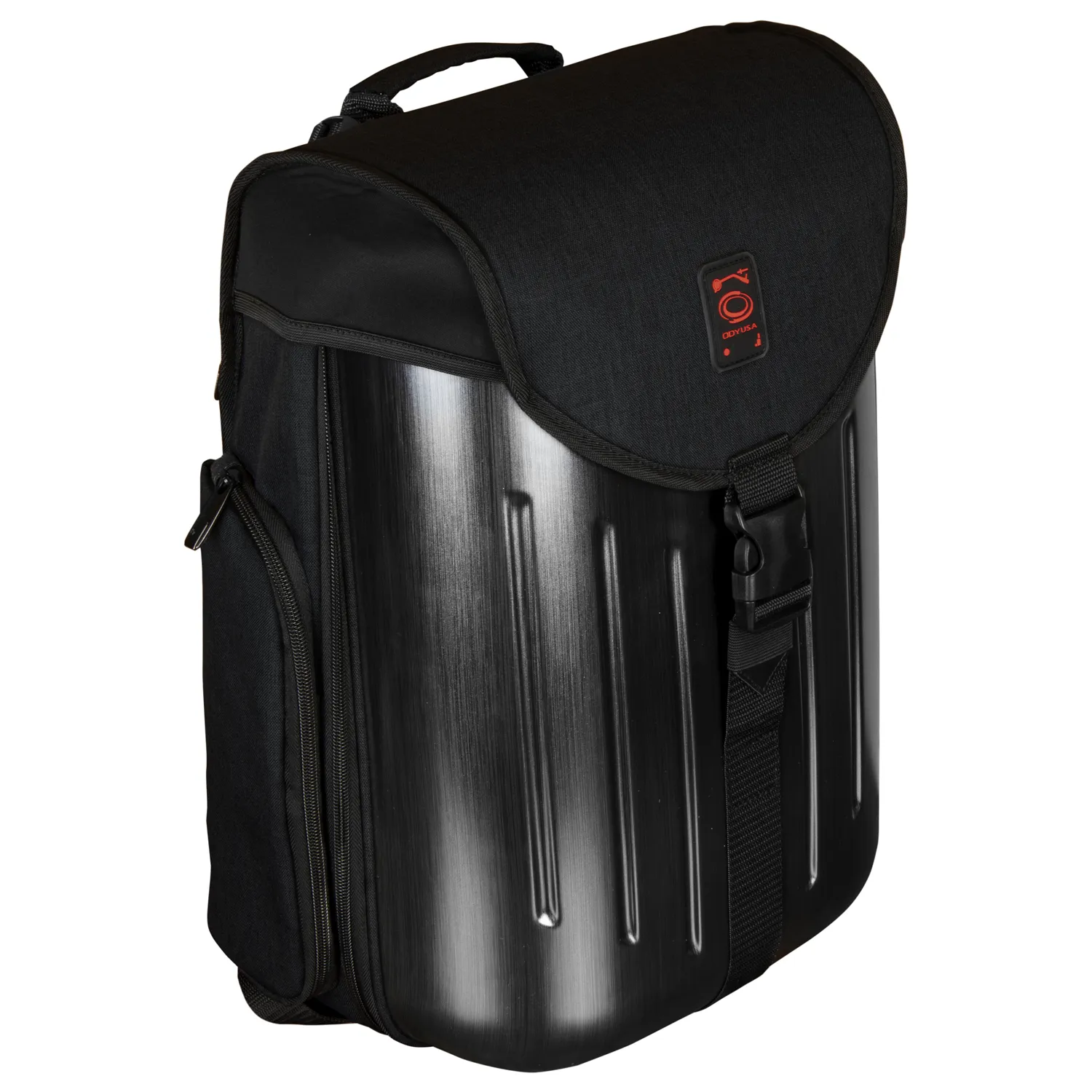 Black Hard Shell DJ Backpack - Image 3