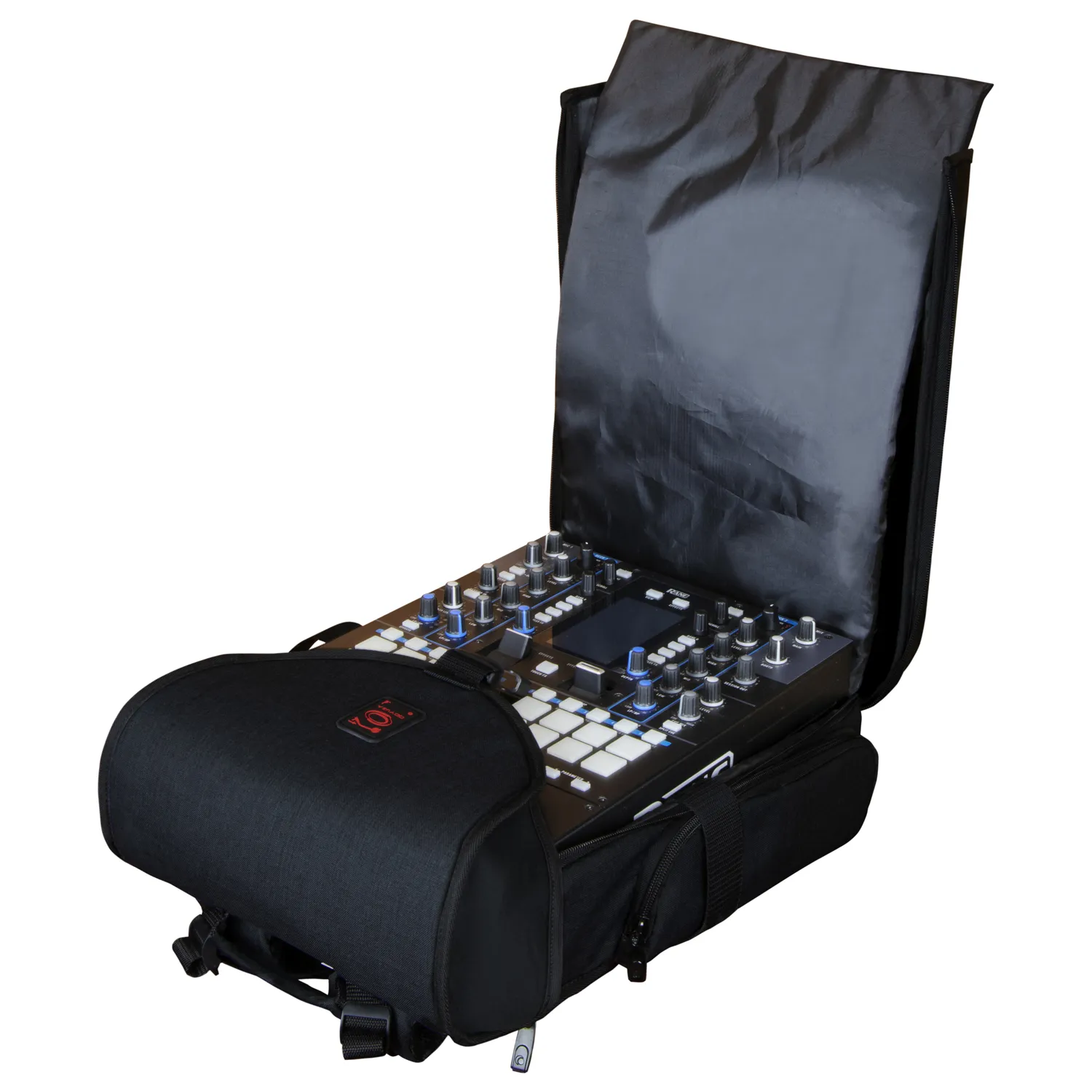 Black Hard Shell DJ Backpack - Image 7