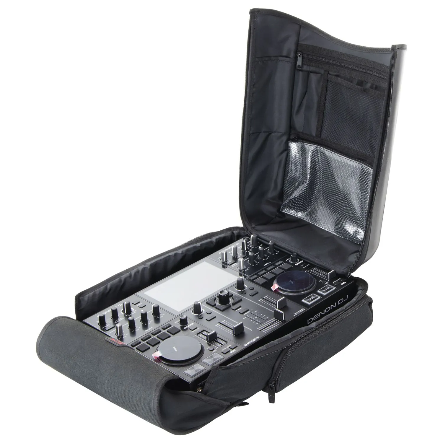 Black Hard Shell DJ Backpack - Image 9