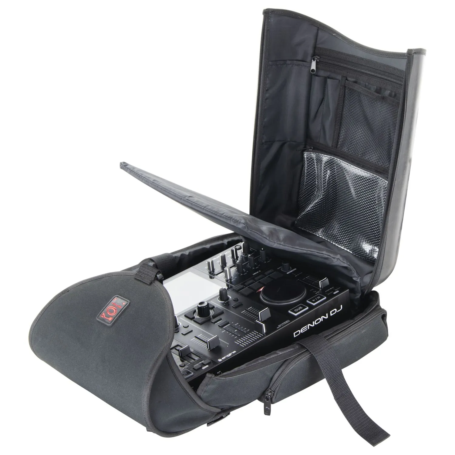 Black Hard Shell DJ Backpack - Image 10