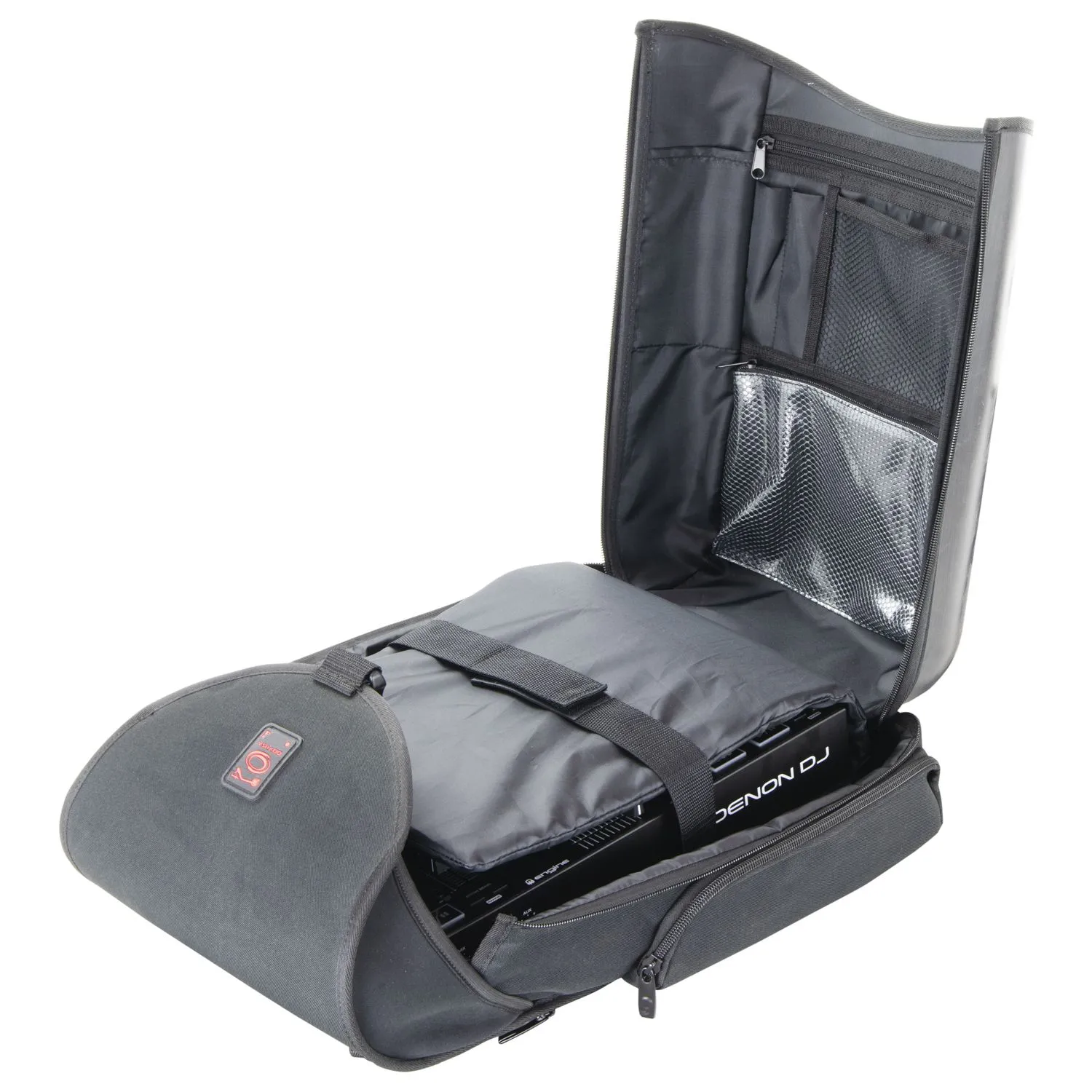 Black Hard Shell DJ Backpack - Image 11