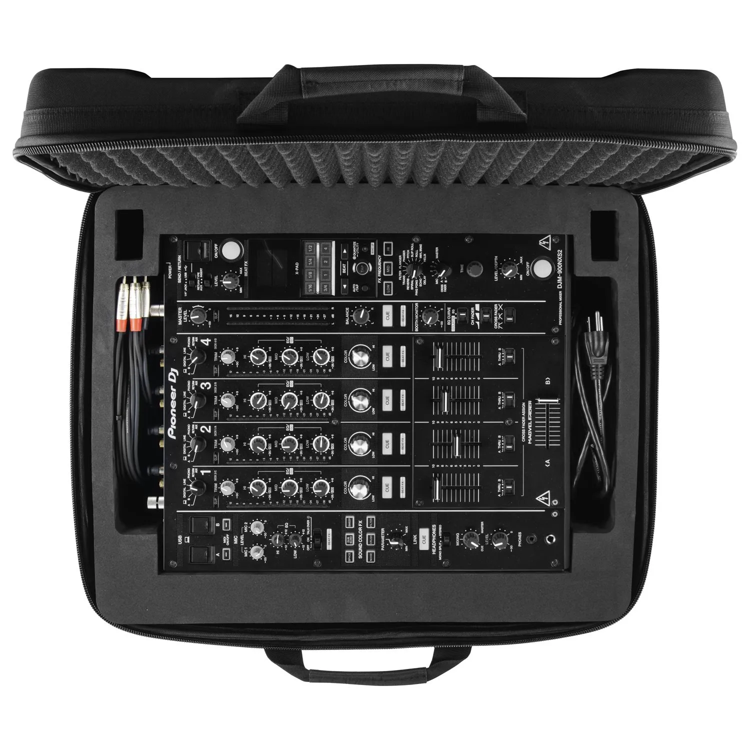 EVA Case Custom Fit for Most 12" DJ Mixers with Cable Compartment - Image 4