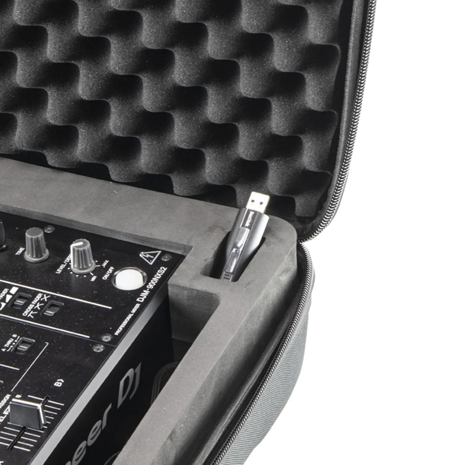 EVA Case Custom Fit for Most 12" DJ Mixers with Cable Compartment - Image 6