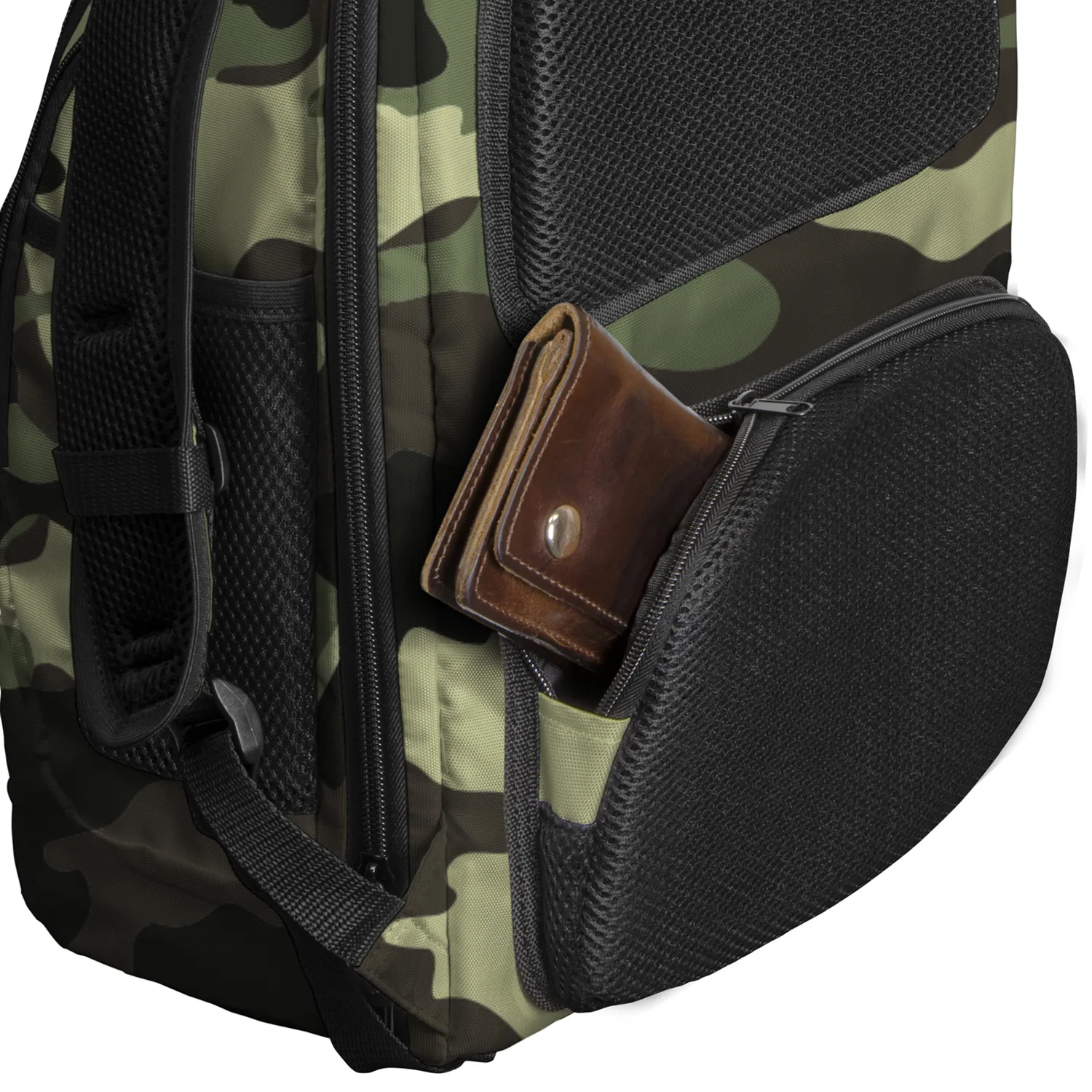 Backtrak XL DJ Backpack Green Camouflage - Image 14