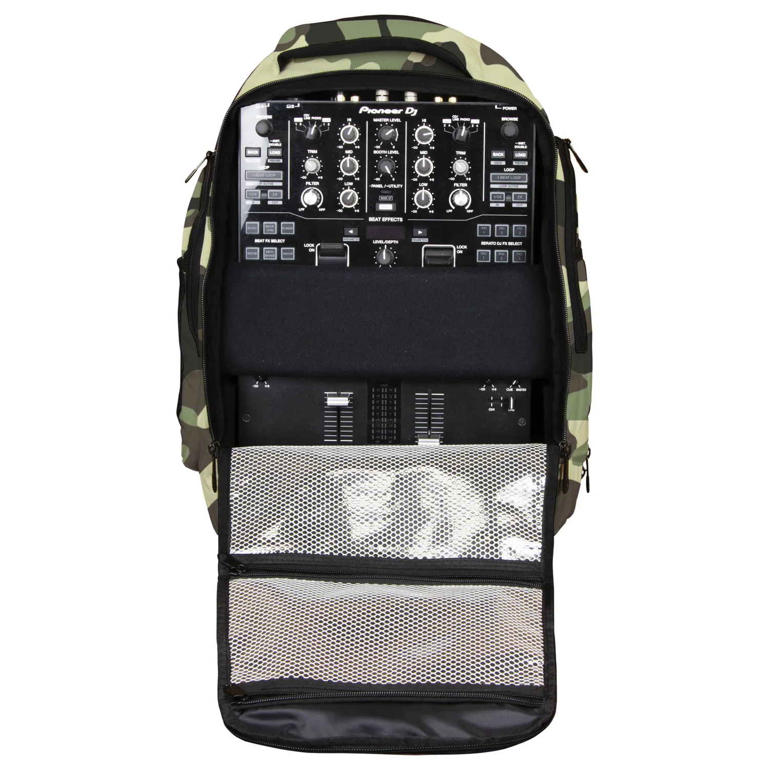 Backtrak XL DJ Backpack Green Camouflage - Image 16