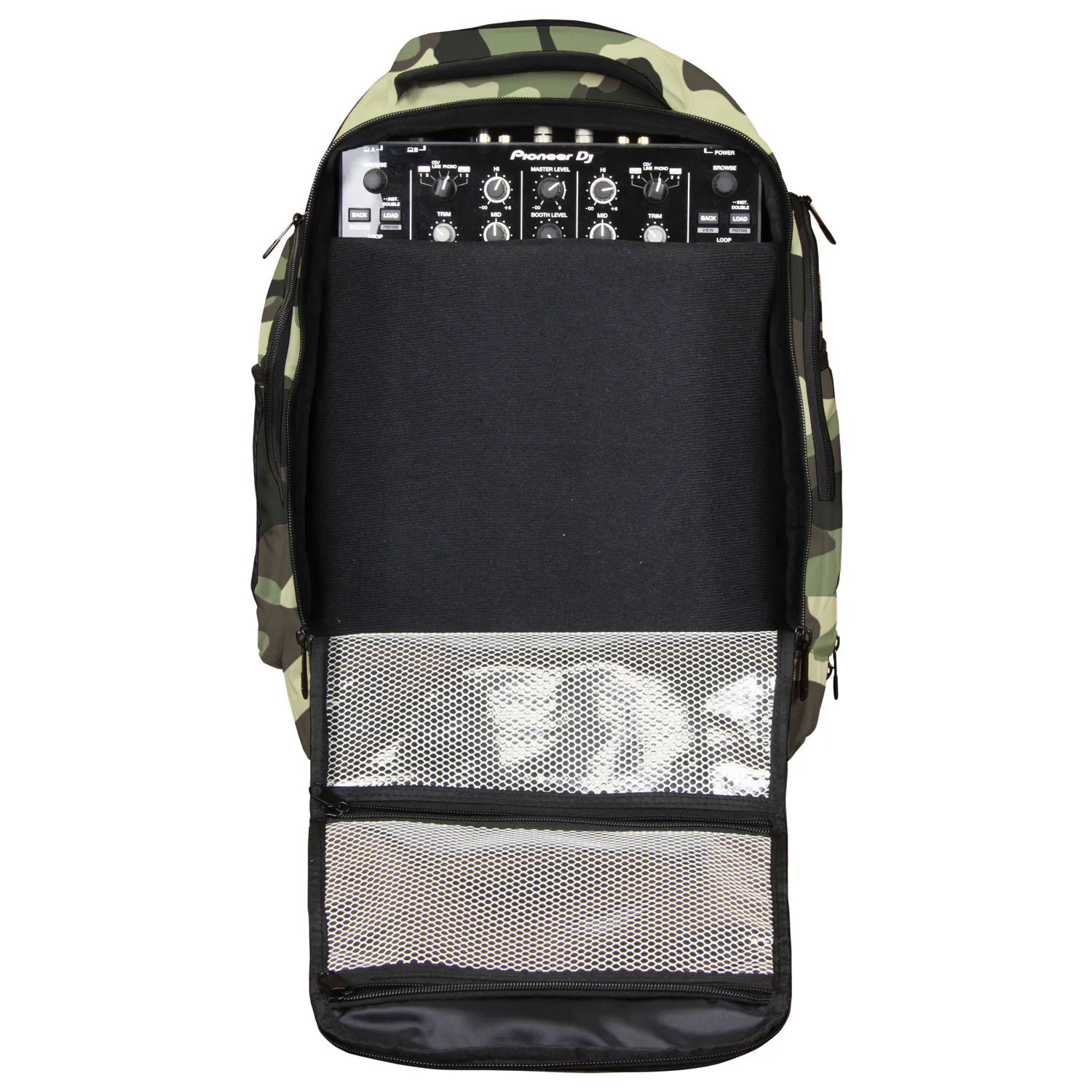 Backtrak XL DJ Backpack Green Camouflage - Image 17