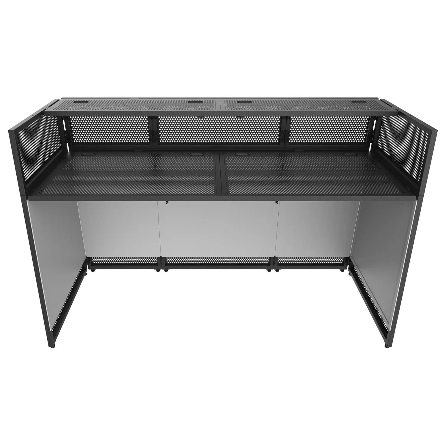 Odyssey 70" Wide Surface TV Mountable DJ Battle Booth with Removable Top - Image 5