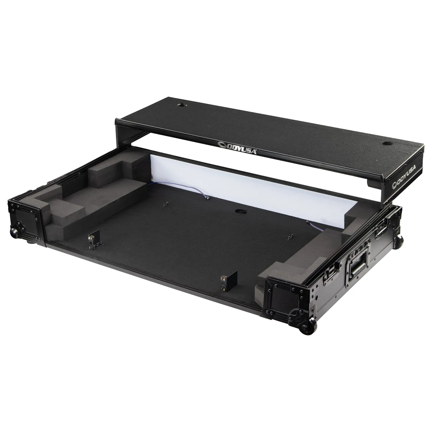 Odyssey Pioneer DJ OPUS-QUAD Flight Effects Case with Glide Style Laptop Platform and Wheels - Image 5