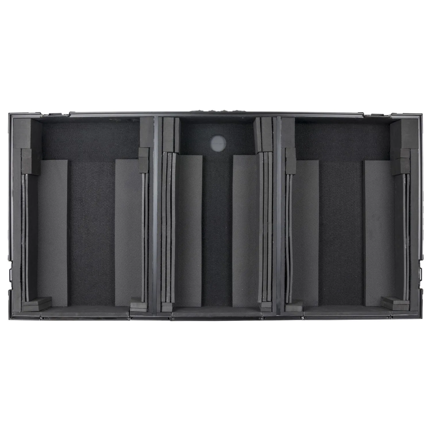Black Extra Deep 10" Format DJ Mixer and Two Large Format Media Players Coffin Flight Case - Image 6