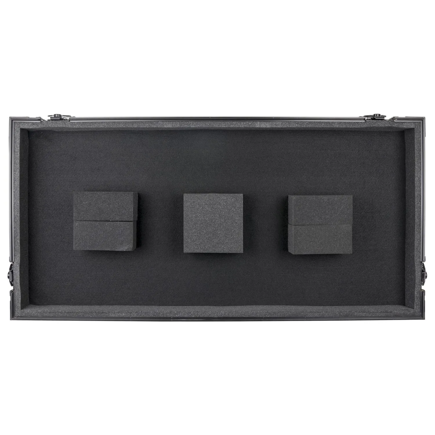 Black Extra Deep 10" Format DJ Mixer and Two Large Format Media Players Coffin Flight Case - Image 7