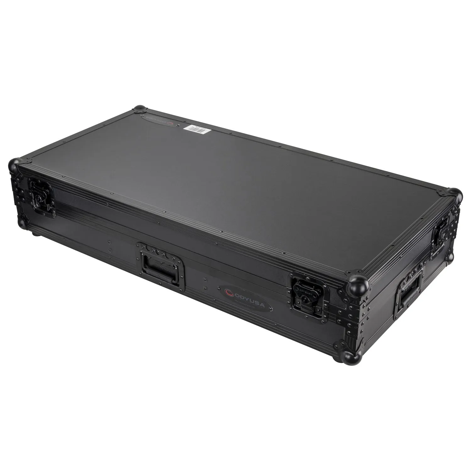 Black Extra Deep 10" Format DJ Mixer and Two Large Format Media Players Coffin Flight Case - Image 8
