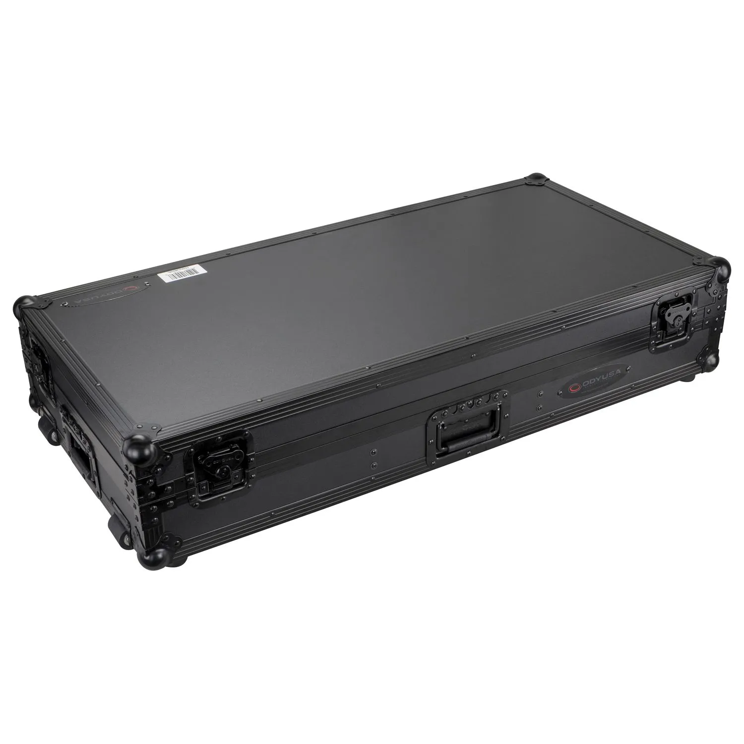 Black Extra Deep 10" Format DJ Mixer and Two Large Format Media Players Coffin Flight Case - Image 10