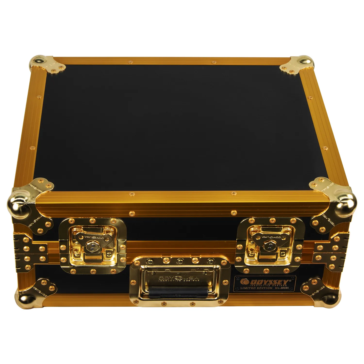 Odyssey Limited Edition Gold Turntable Flight Case - Image 3