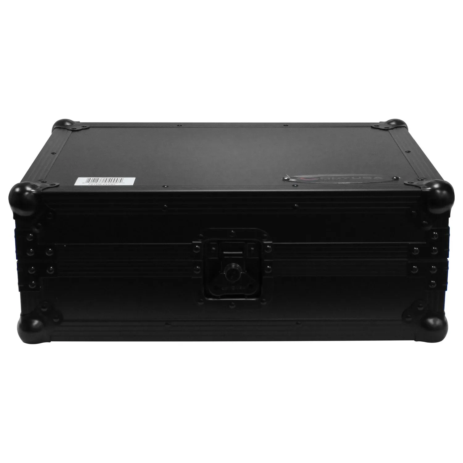 Odyssey Universal Black 12" Format DJ Mixer Flight Case with Extra Deep Rear Cable Compartment - Image 6
