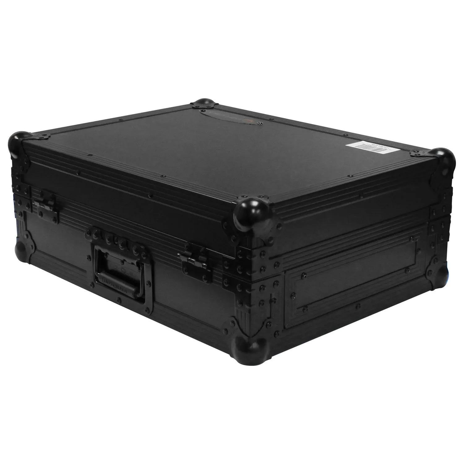 Odyssey Universal Black 12" Format DJ Mixer Flight Case with Extra Deep Rear Cable Compartment - Image 7