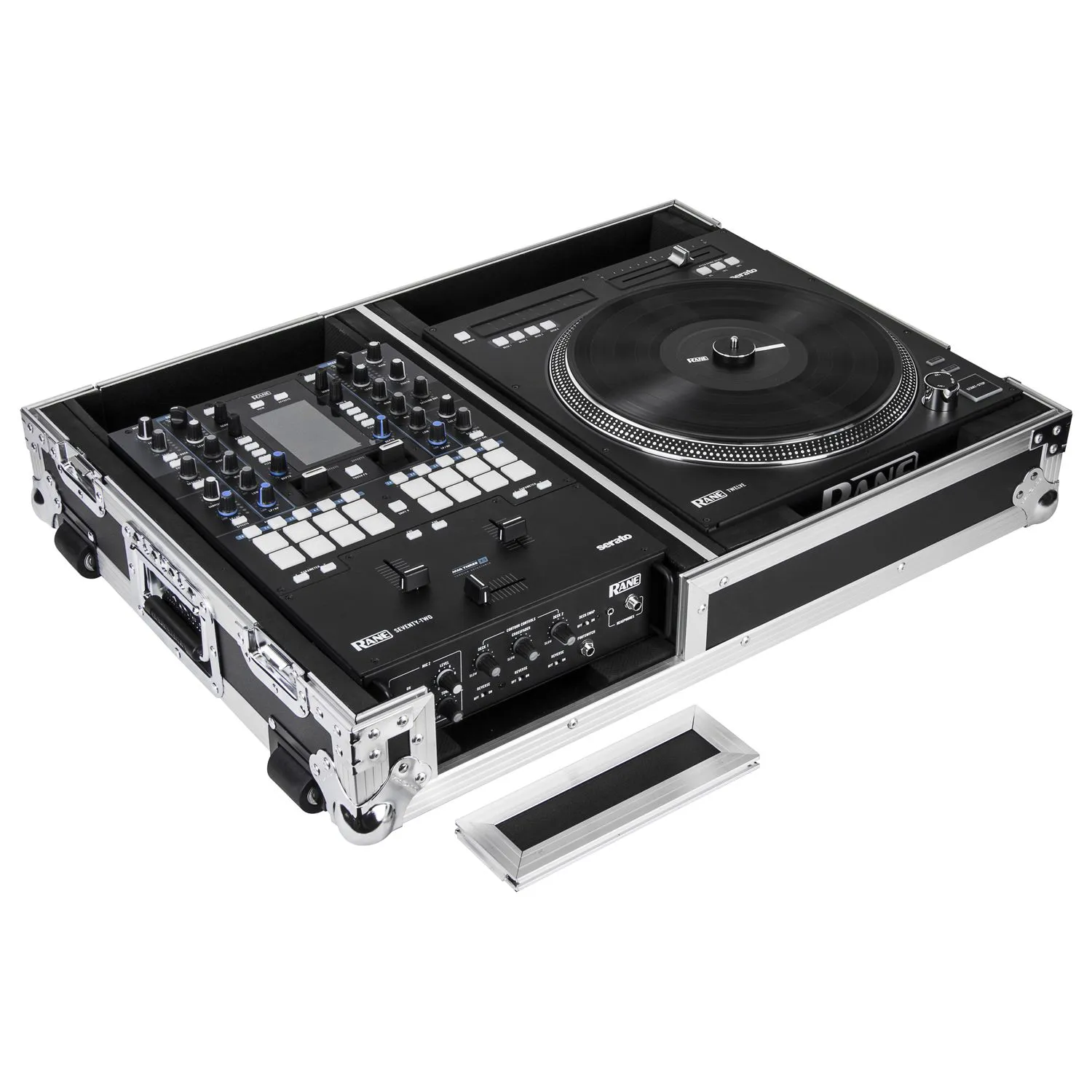 Reversible Compact Rane Twelve and Rane Seventy / Seventy-Two Battle DJ Coffin Flight Case - Image 9