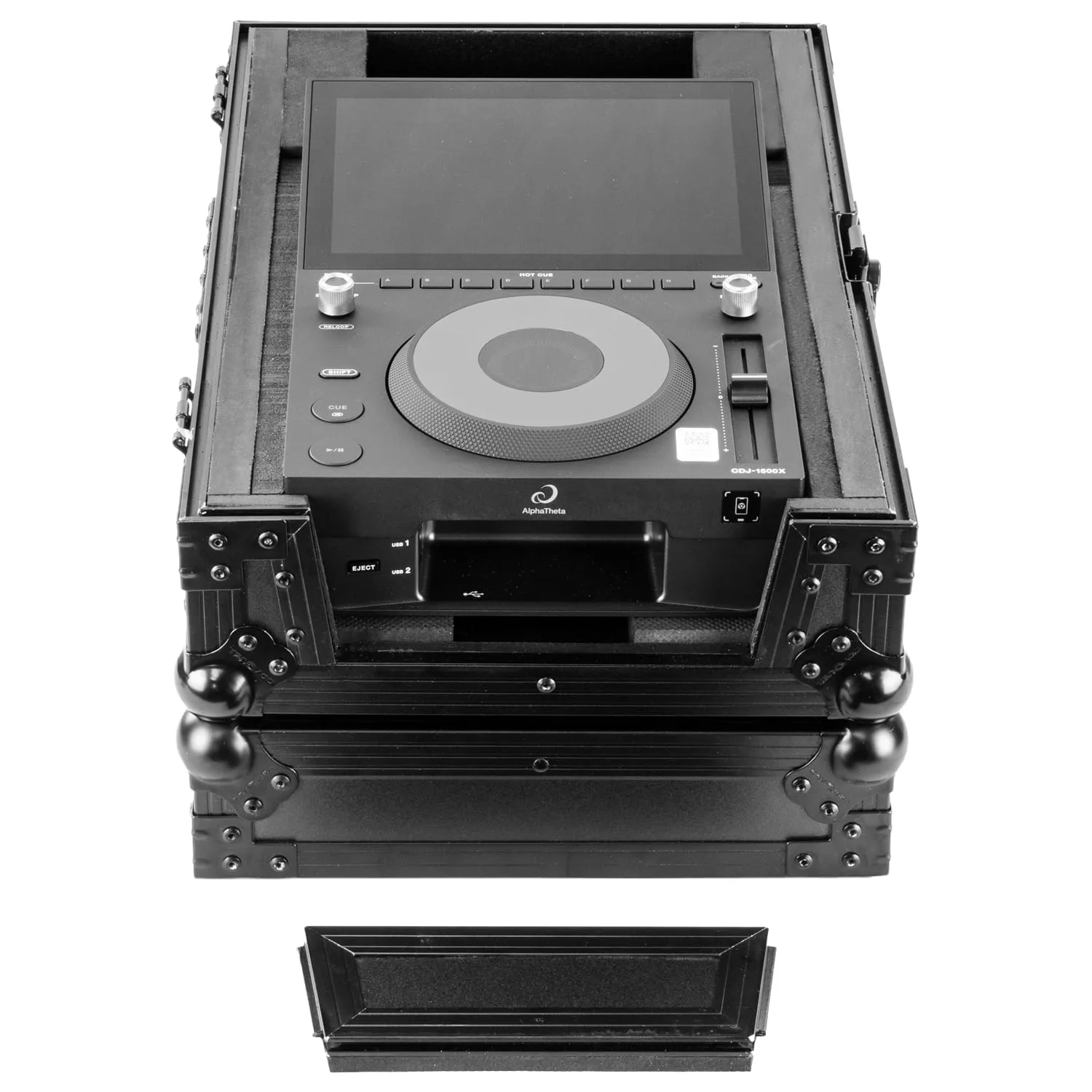 AlphaTheta CDJ-1500X Black Label Flight Case - Image 2