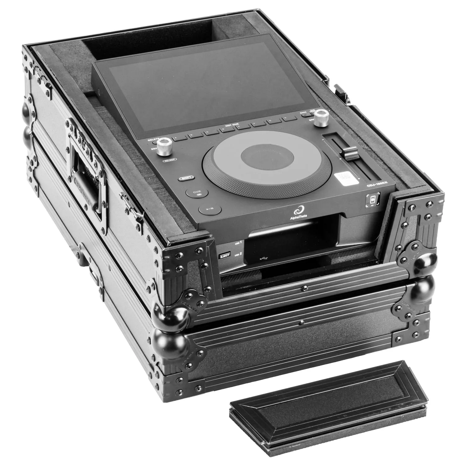 AlphaTheta CDJ-1500X Black Label Flight Case - Image 3