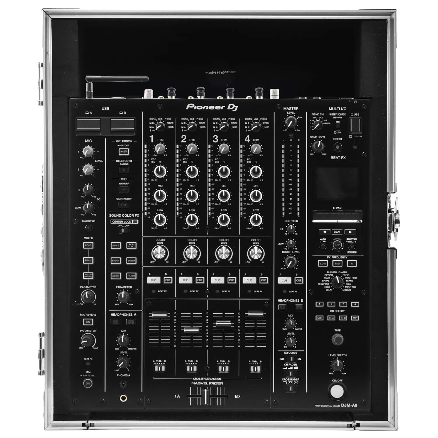 Odyssey Pioneer DJ DJM-A9 Flight Case - Image 5