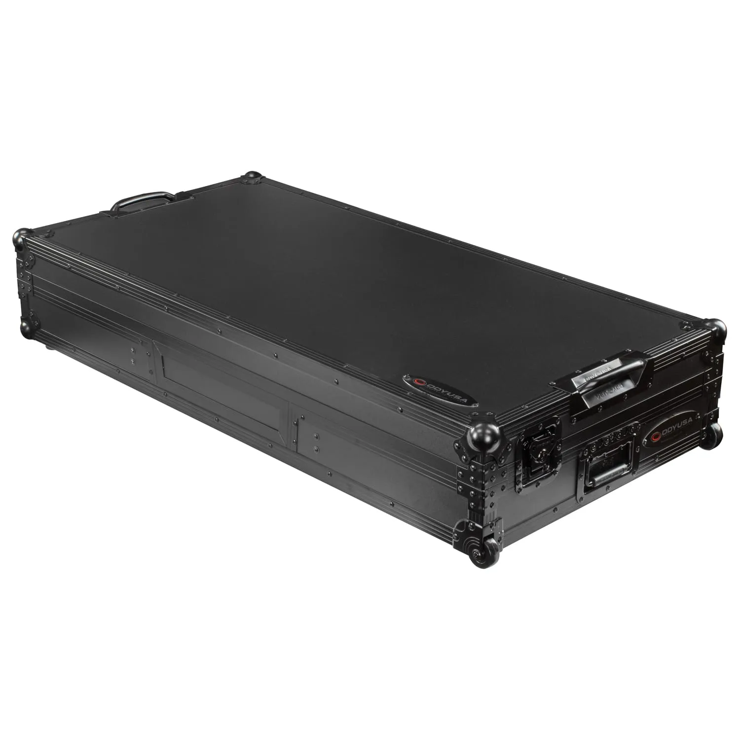 Odyssey Black Label DJ Coffin Flight Case with Wheels for DJM-A9 and CDJ-3000 or Similar Size Gear - Image 5