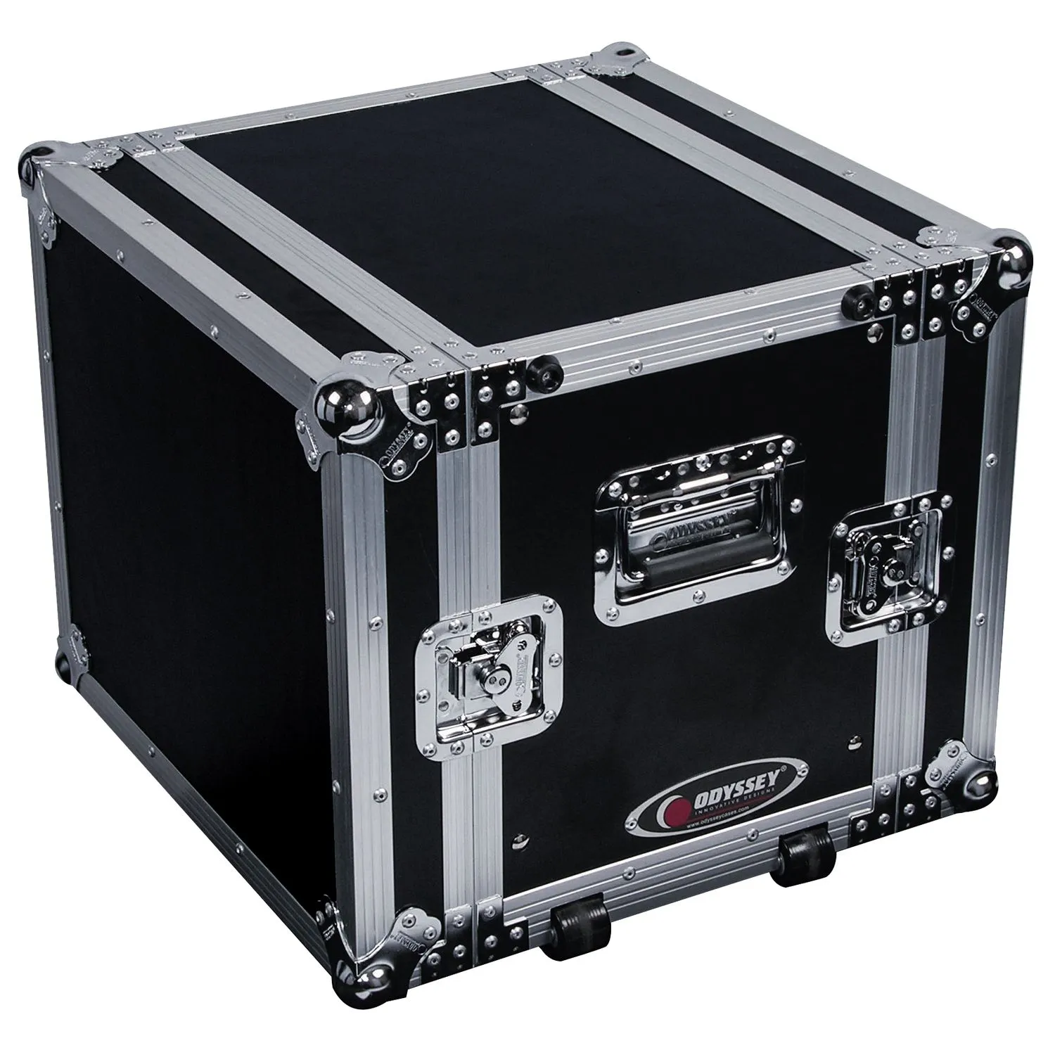 8U Pro Trolley Effects Rack with Wheels - Image 3