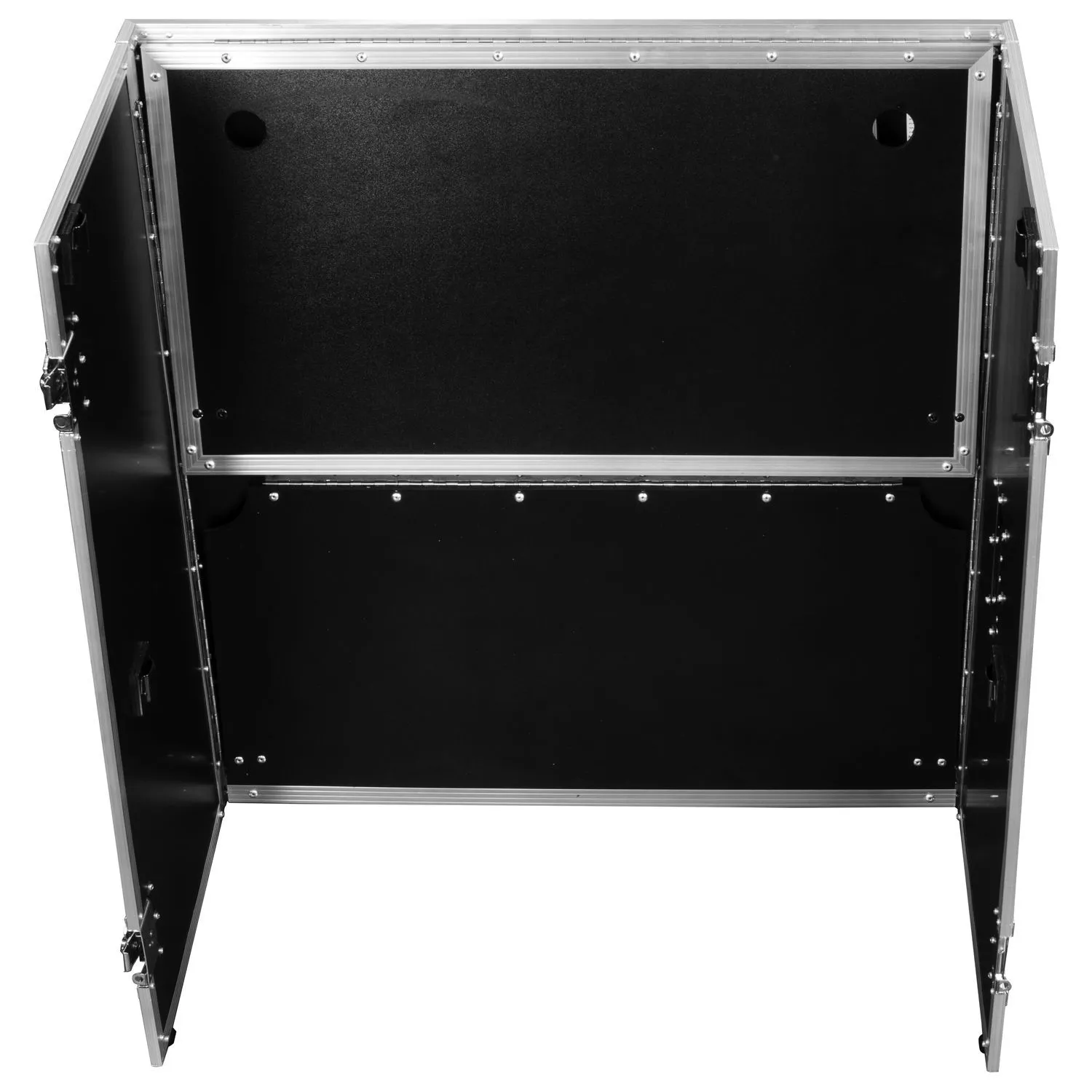 33" Wide x 36" Tall Two-Tier DJ Fold-out Stand - Image 4
