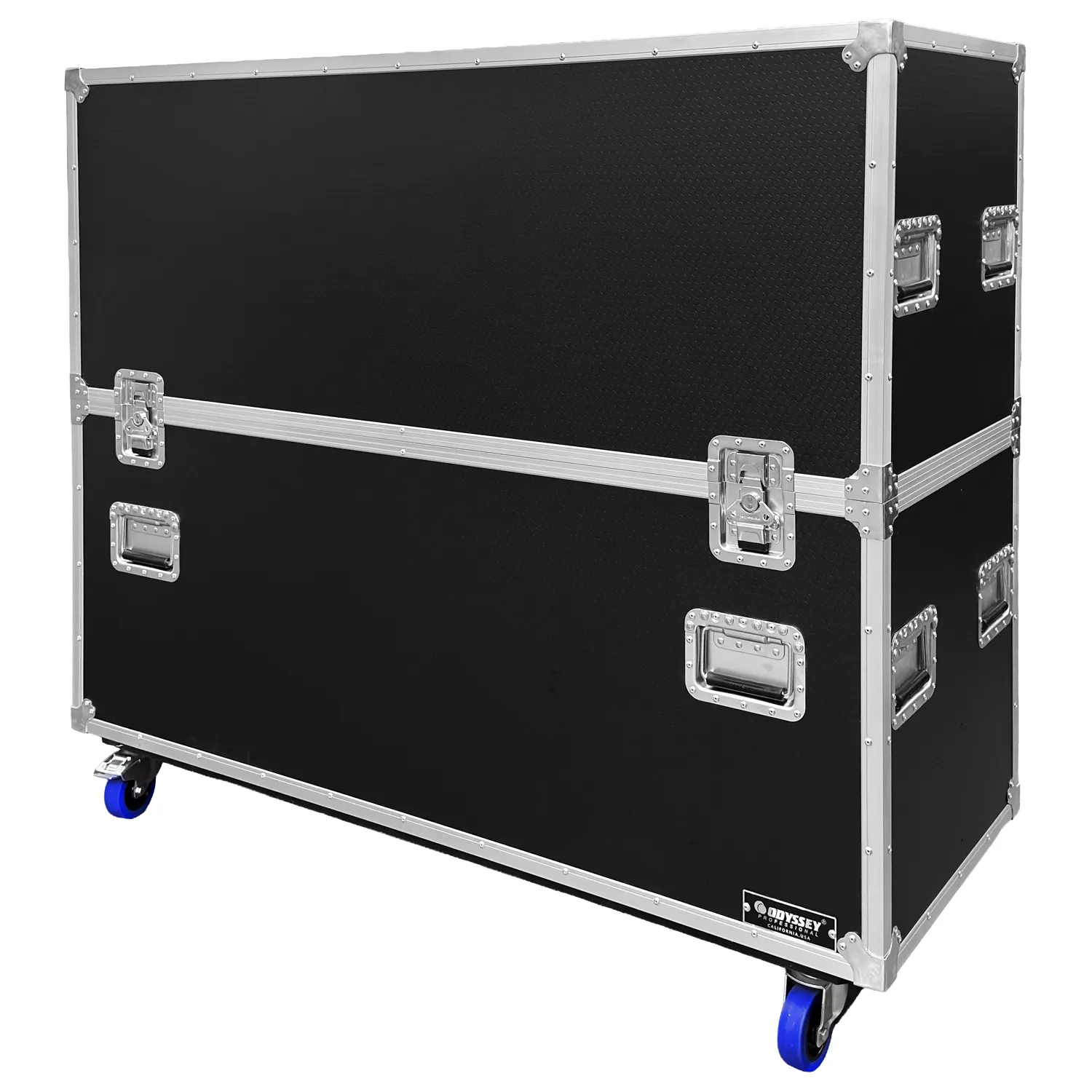 Odyssey Professional Indoor Electric Motorized TV Lift Case with Casters for 65" Flat Screen TVs - Image 14