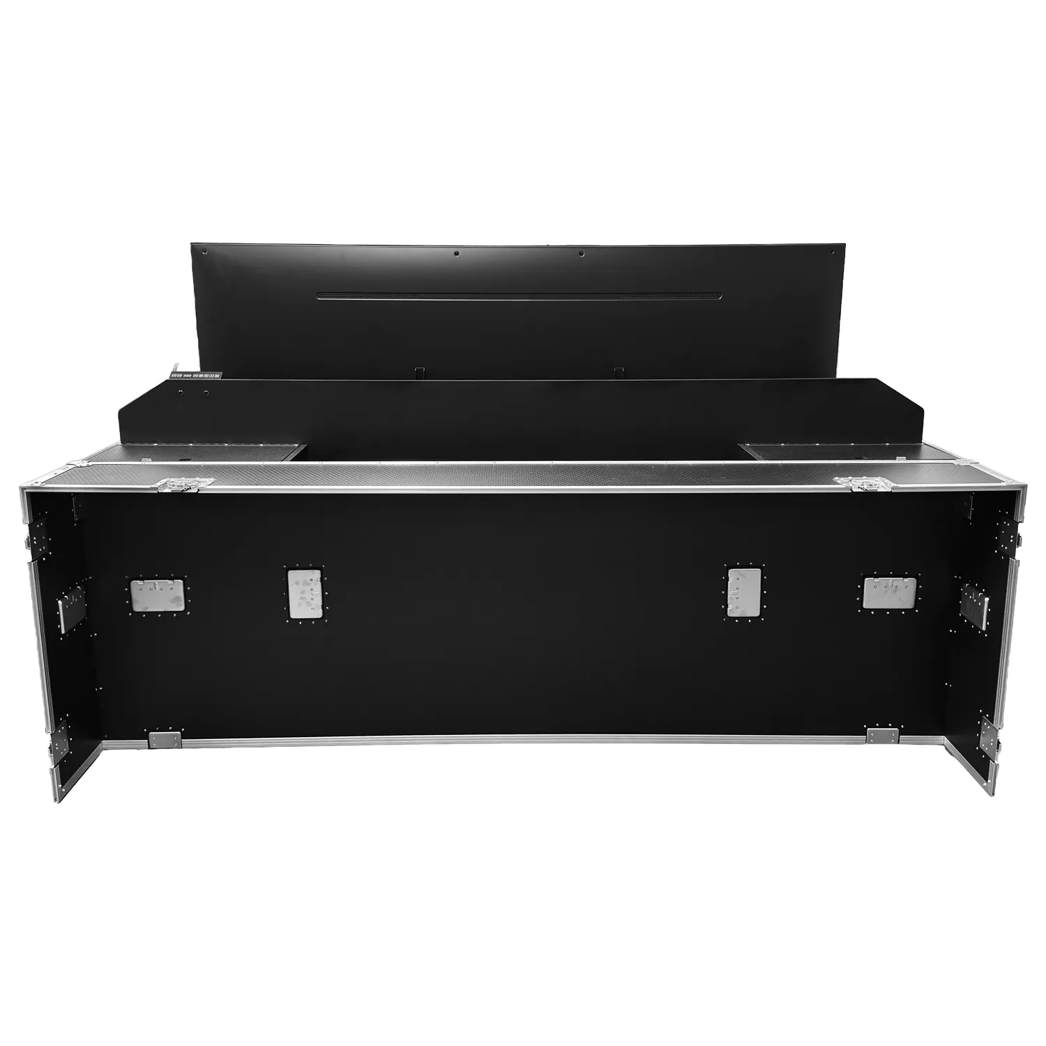 Odyssey Professional Indoor Electric Motorized TV Lift Case with Casters for 85" Flat Screen TVs - Image 8