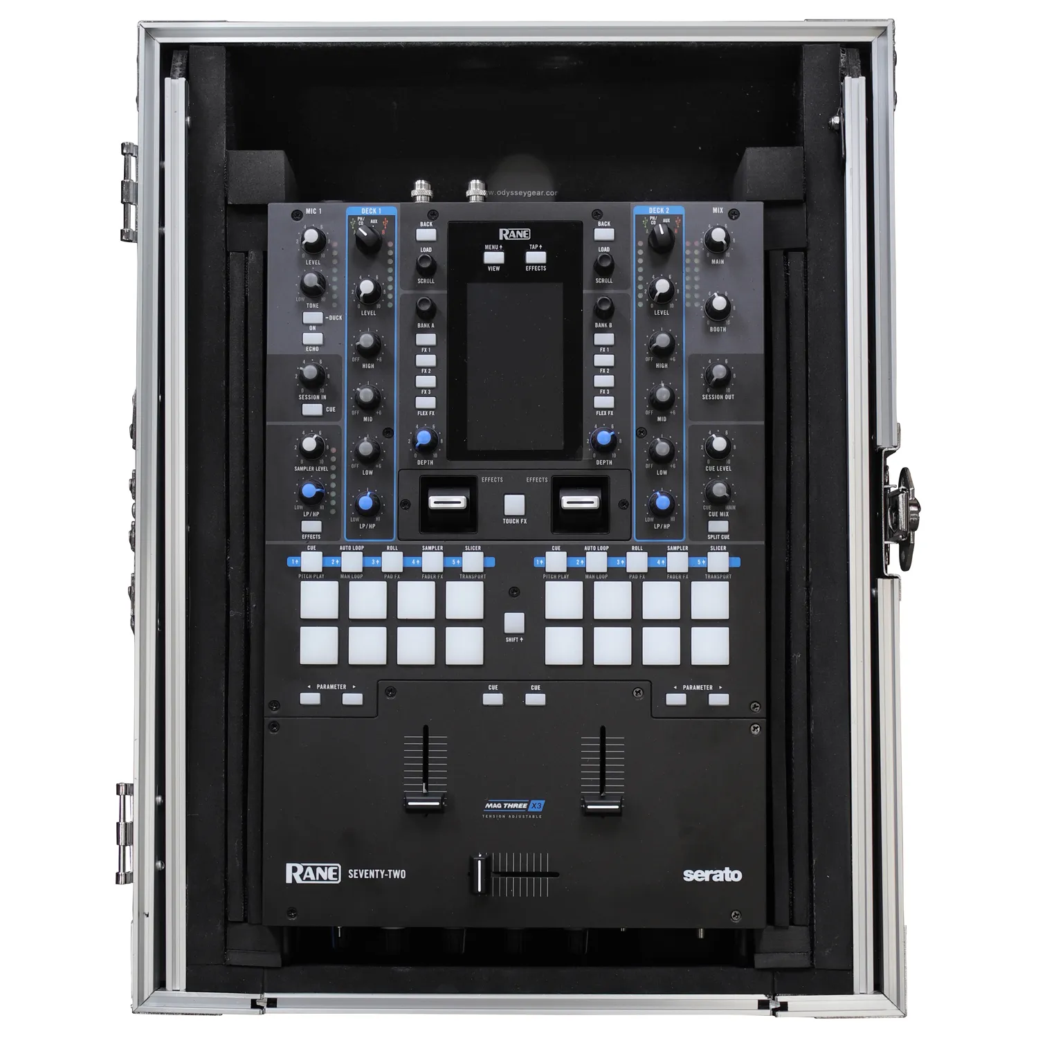 10" Format DJ Mixer Case with Extra Deep Rear Compartment - Image 3
