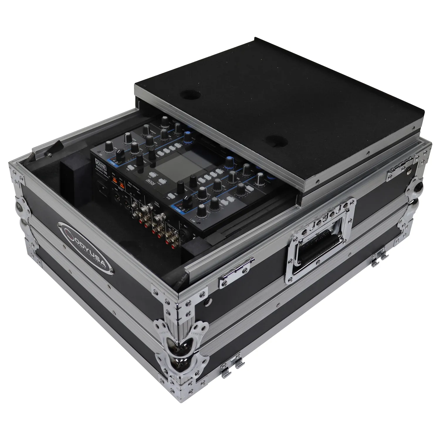 12" Format DJ Mixer Case with Extra Deep Rear Compartment - Image 2