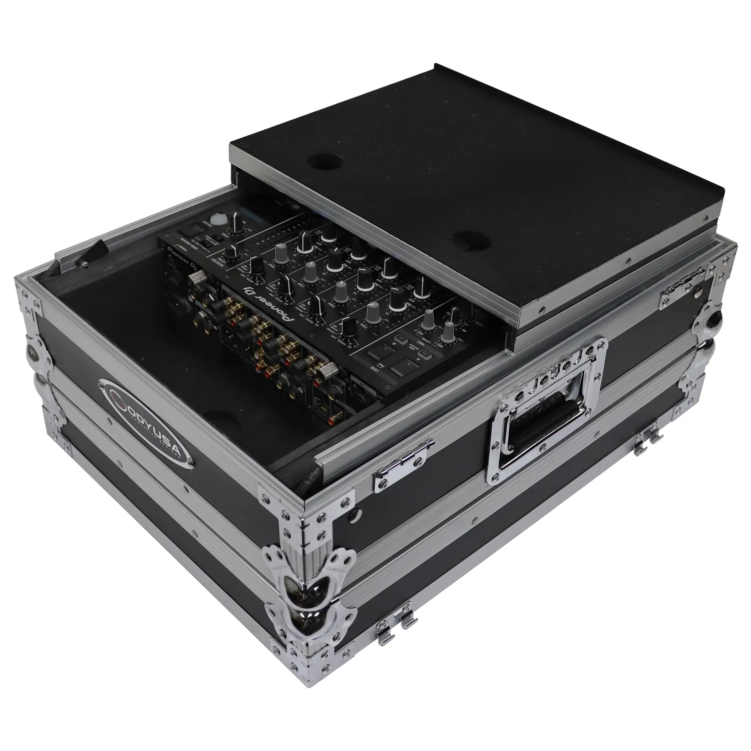 12" Format DJ Mixer Case with Extra Deep Rear Compartment - Image 4