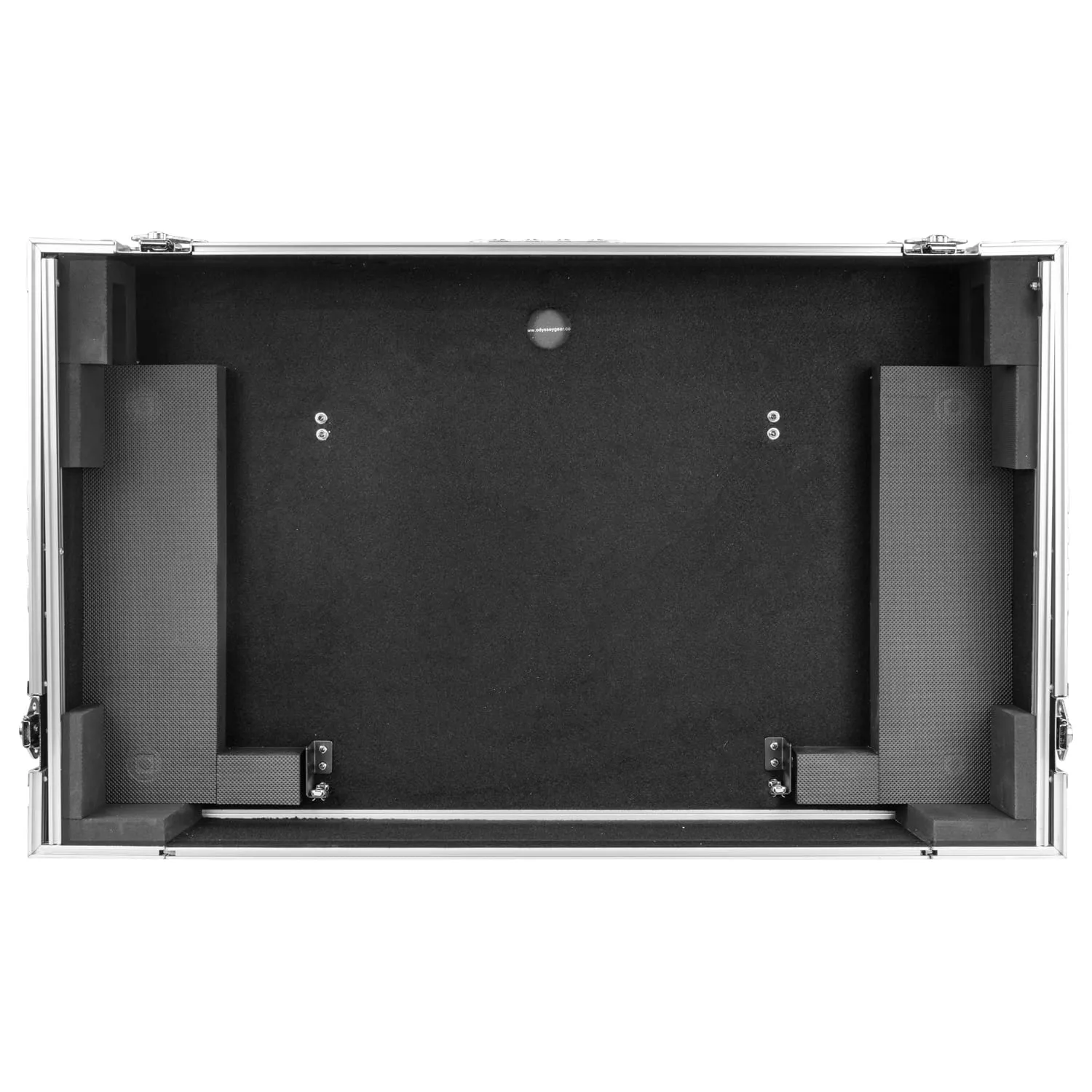 AlphaTheta XDJ-AZ Dual 1U Rack Space Flight Case with Glide Style Laptop Platform and Wheels - Image 8
