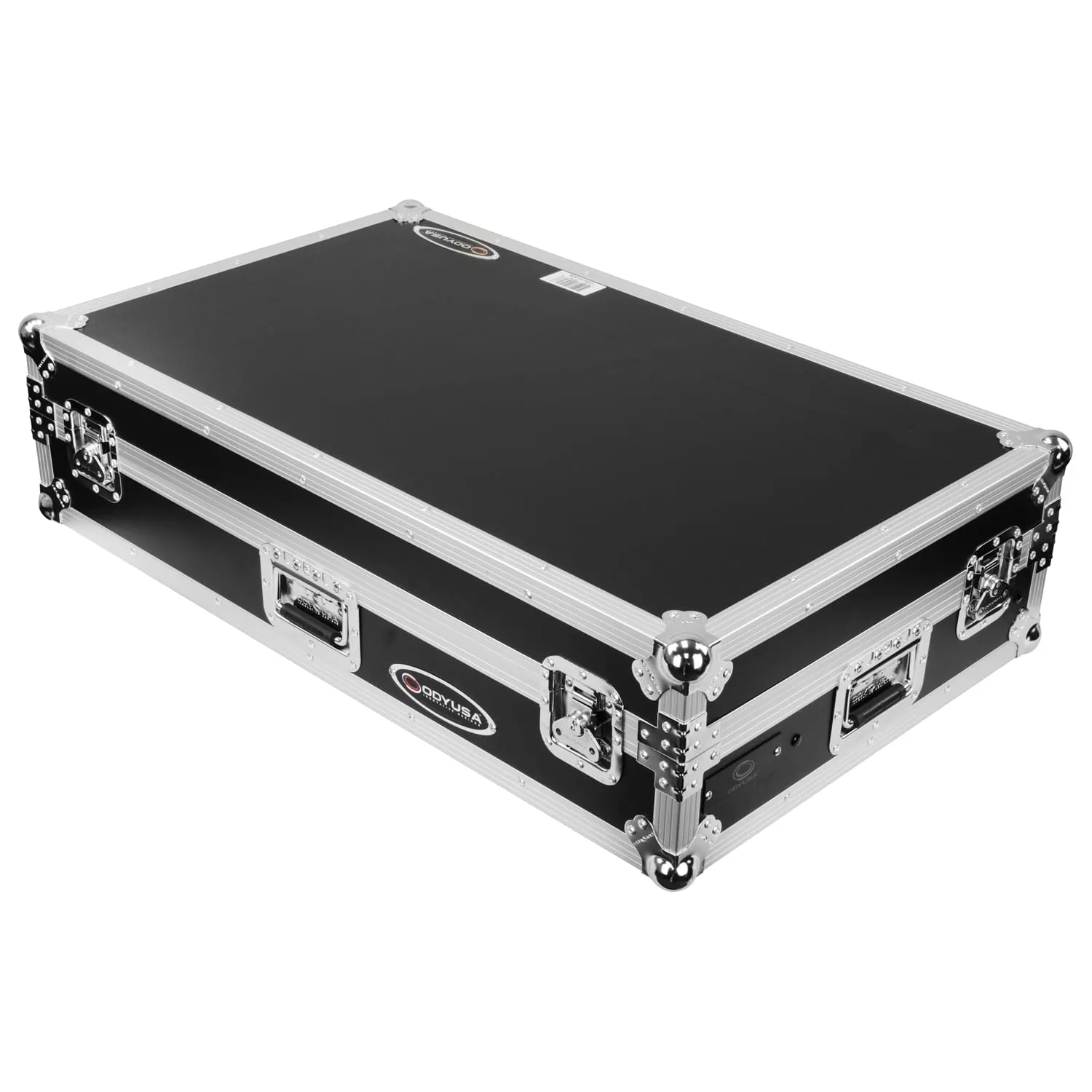 AlphaTheta XDJ-AZ Dual 1U Rack Space Flight Case with Glide Style Laptop Platform and Wheels - Image 9