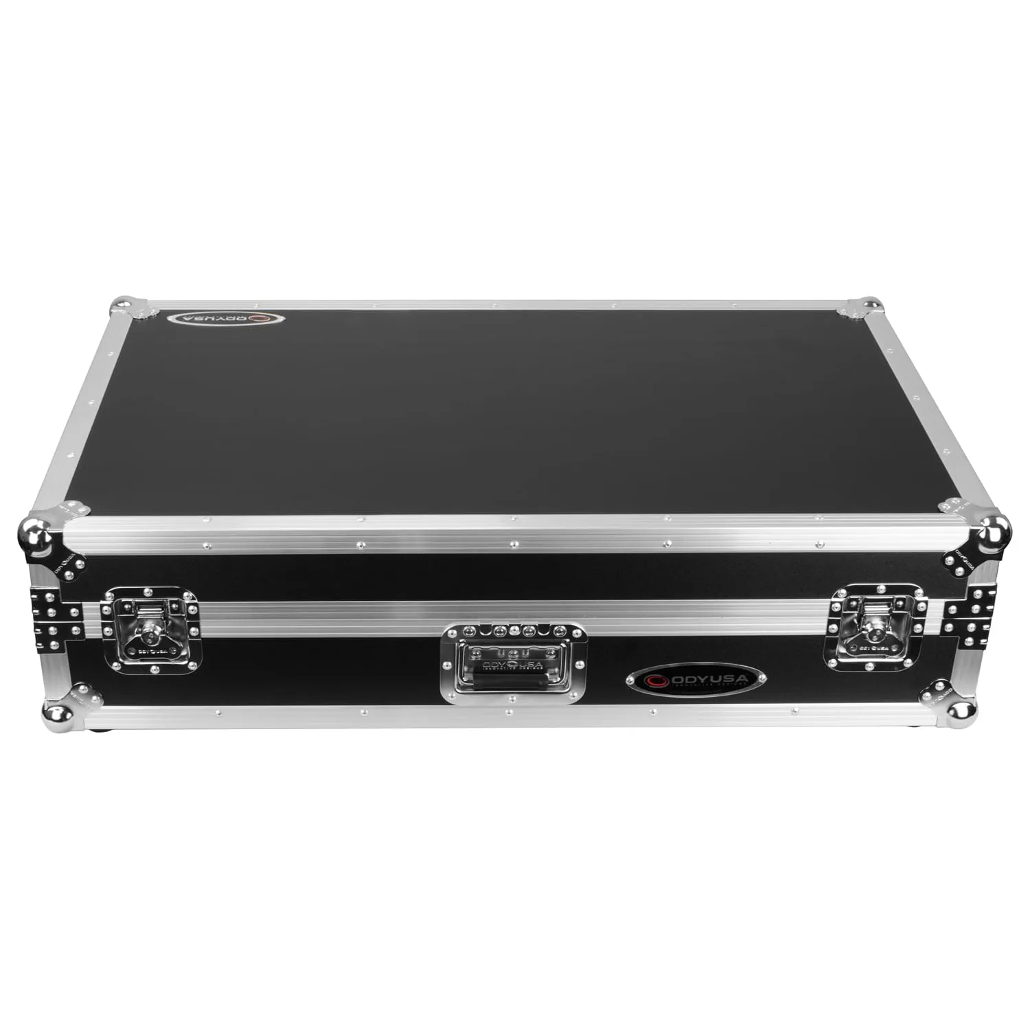 AlphaTheta XDJ-AZ Dual 1U Rack Space Flight Case with Glide Style Laptop Platform and Wheels - Image 10