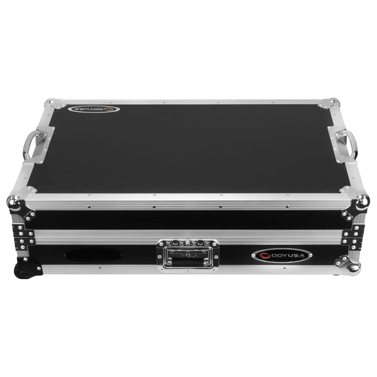 Odyssey DDJ-REV5 1U Flight Case with Glide Style Laptop Platform and Corner Wheels - Image 8