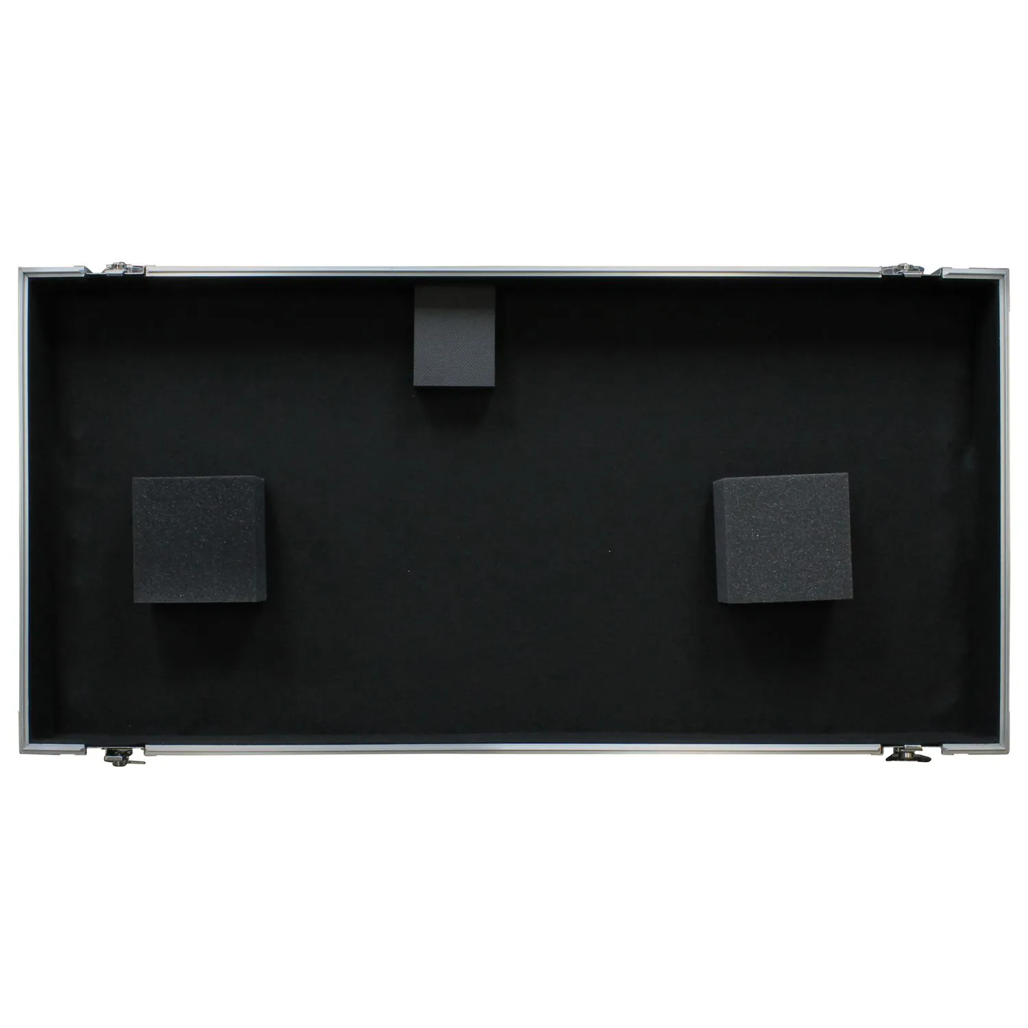 Low Profile 12" Format DJ Mixer and Two Battle Position Turntables Flight Coffin Case with Wheels and Glide Platform - Image 6