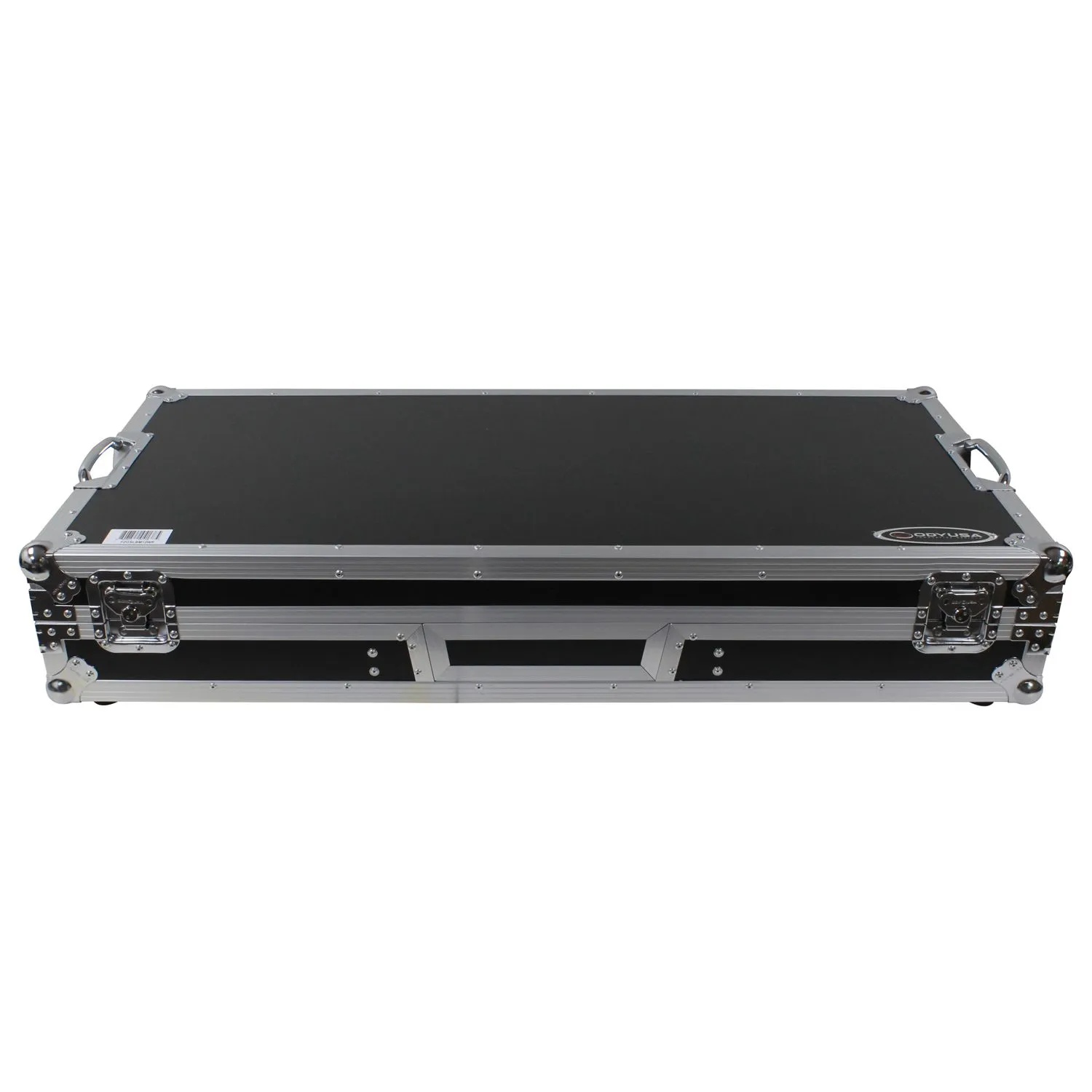 Low Profile 12" Format DJ Mixer and Two Battle Position Turntables Flight Coffin Case with Wheels and Glide Platform - Image 8