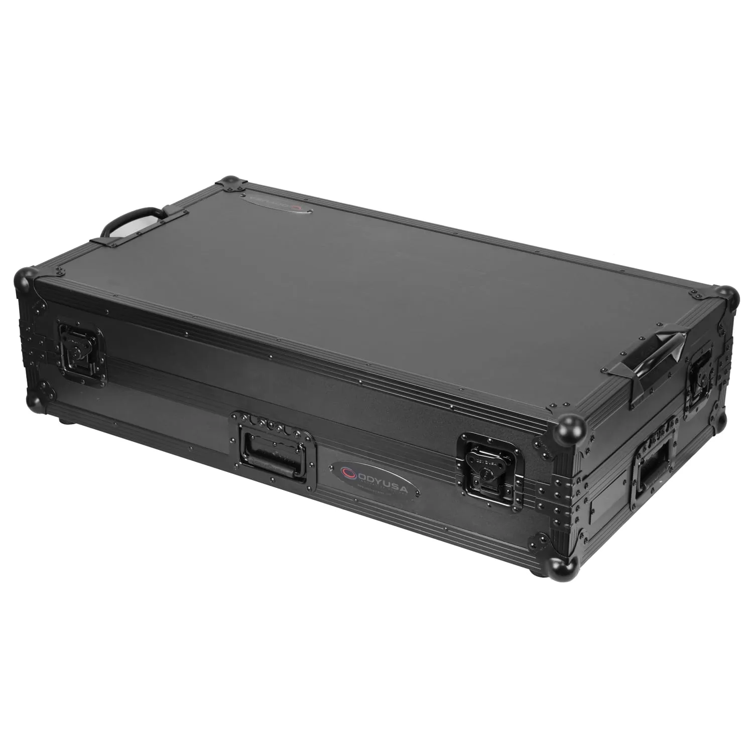 RANE PERFORMER Black Label 1U Flight Case with Glide Style Laptop Platform and Wheels - Image 7