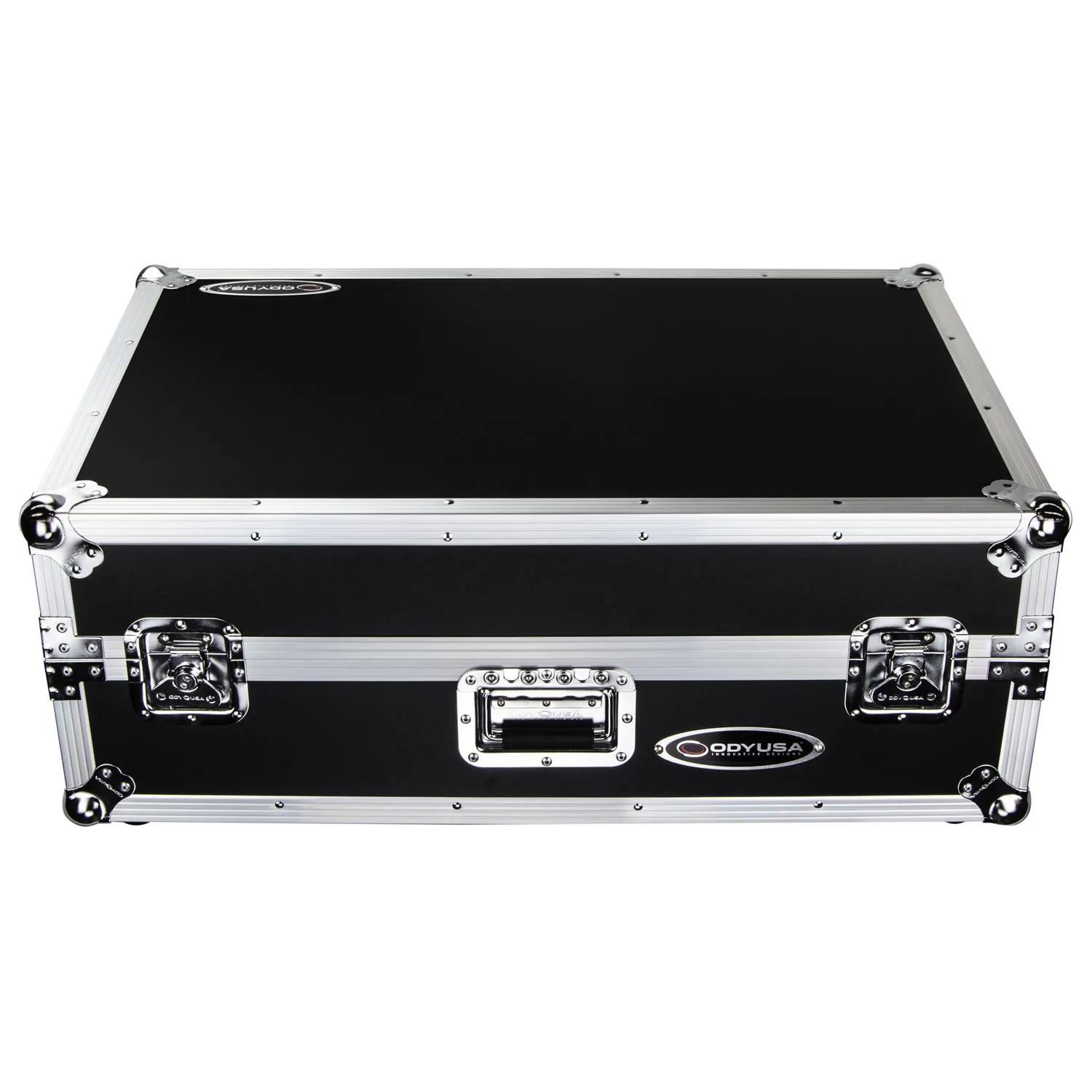 Denon Prime 4 / 4+ Flight Case with Patented Glide Laptop Platform and 2U Rack Space - Image 6