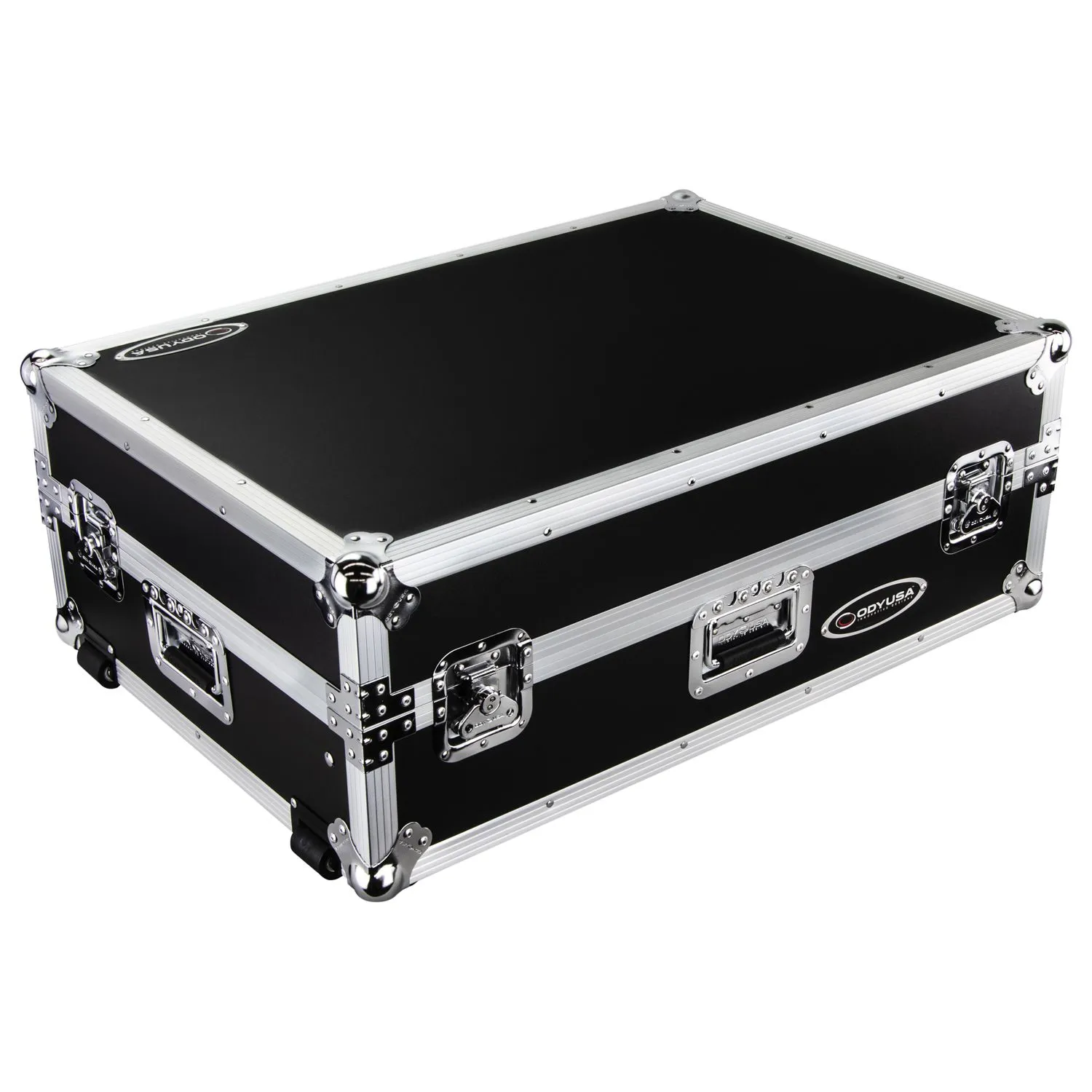 Denon Prime 4 / 4+ Flight Case with Patented Glide Laptop Platform and 2U Rack Space - Image 7