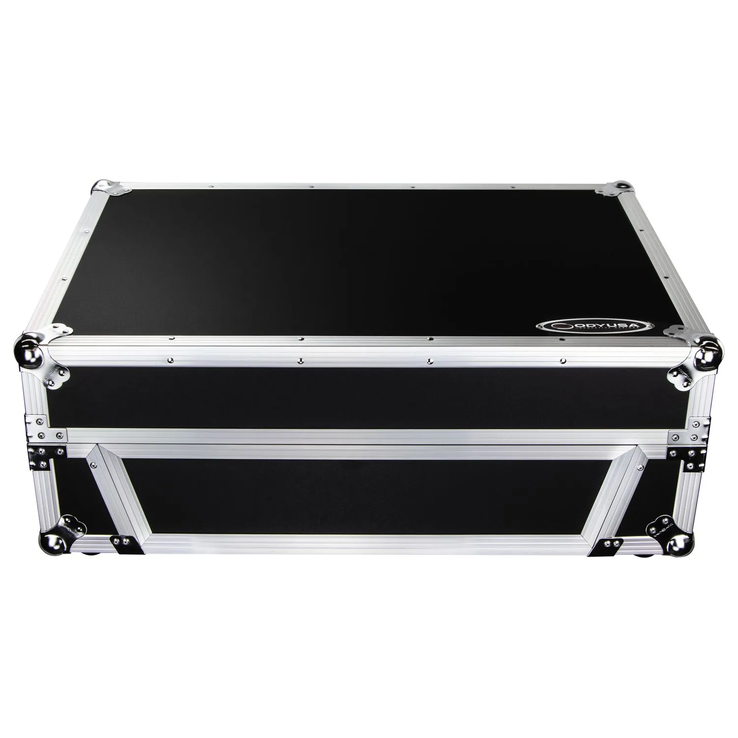 Denon Prime 4 / 4+ Flight Case with Patented Glide Laptop Platform and 2U Rack Space - Image 8