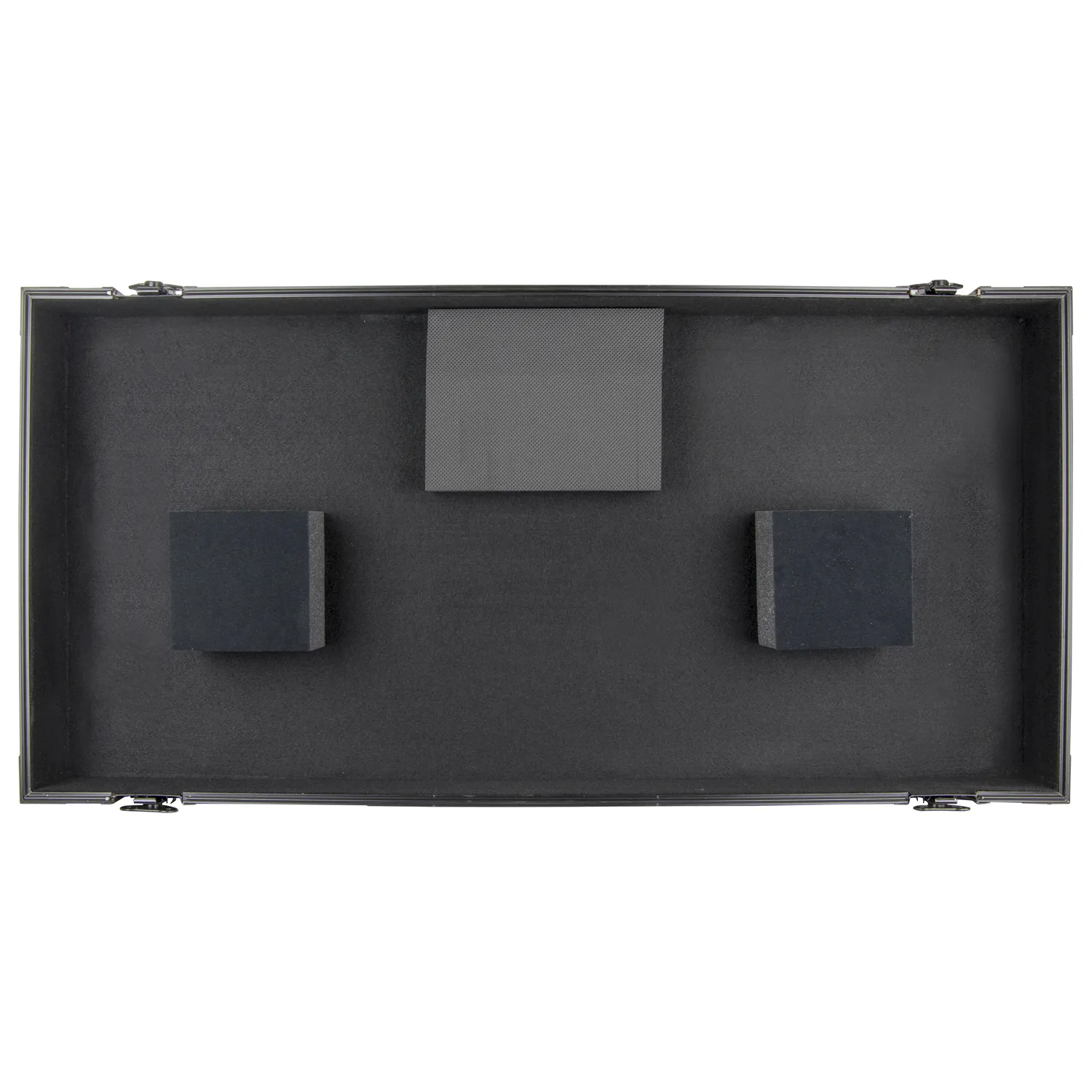 Black Low Profile Rane Twelve and Rane Seventy / Seventy-Two Coffin Flight Case with Glide Platform - Image 8