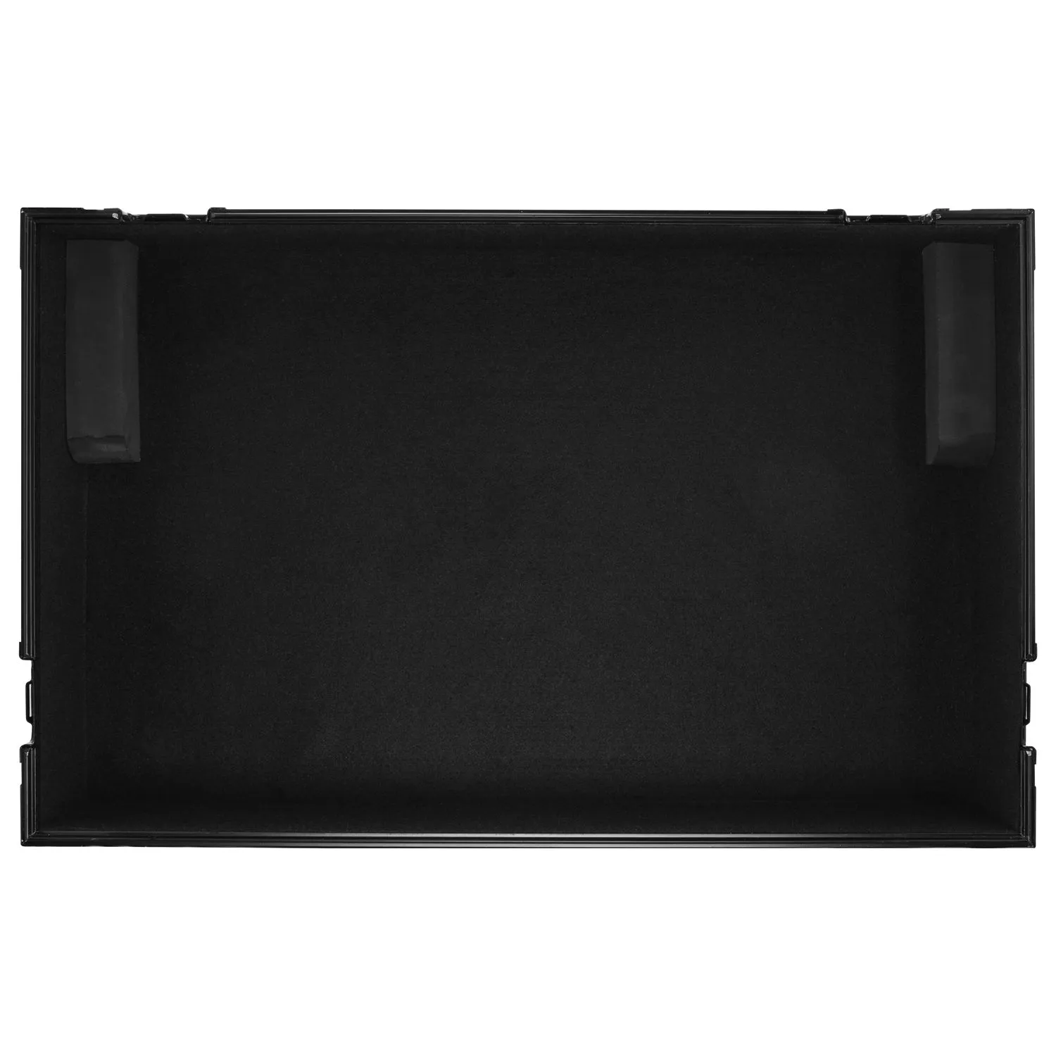RANE ONE MKII / RANE ONEFlight Case in Black with 1U Rack Space and Glide Platform - Image 6