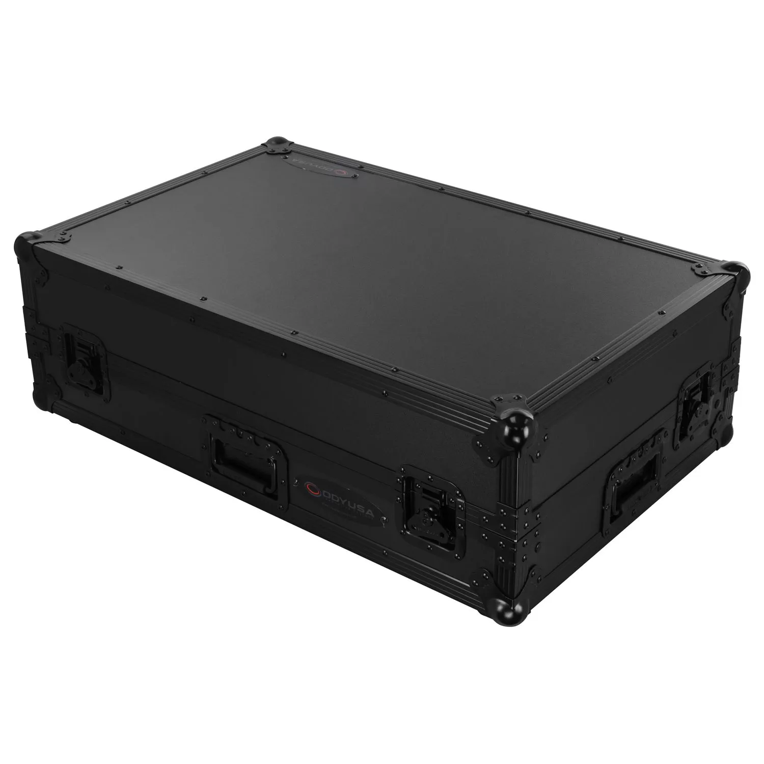 RANE ONE MKII / RANE ONEFlight Case in Black with 1U Rack Space and Glide Platform - Image 11
